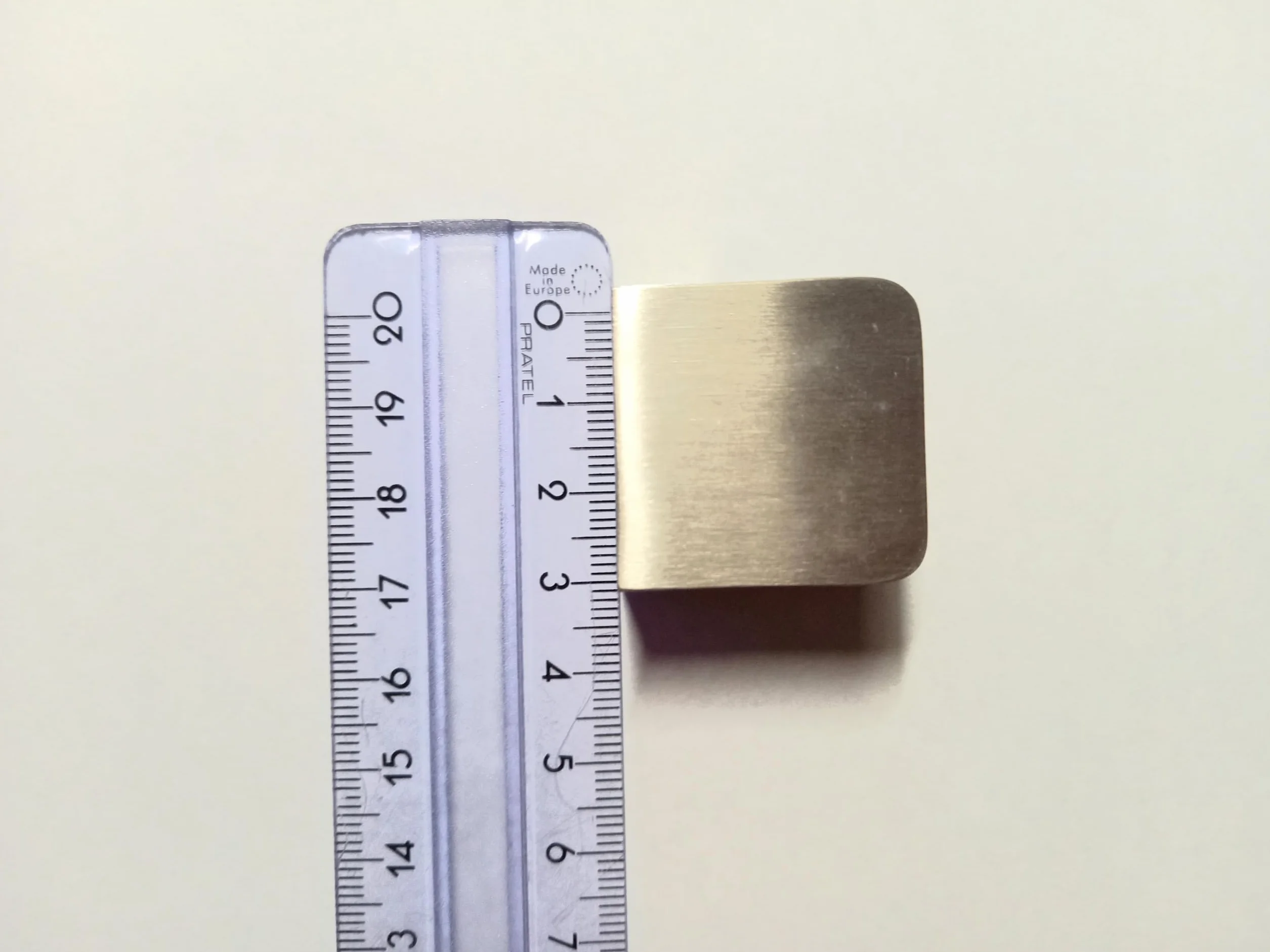 Sellon24® Supporto per vetro in acciaio inox V2A morsetto quadrato 30 x 30 cm Mod29 vetro 4-8 mm 42,4 mm