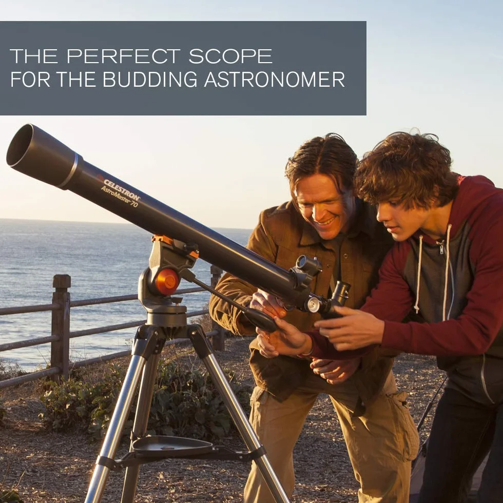 Celestron 21061 AstroMaster 70AZ Telescopio rifrattore, Blu scuro