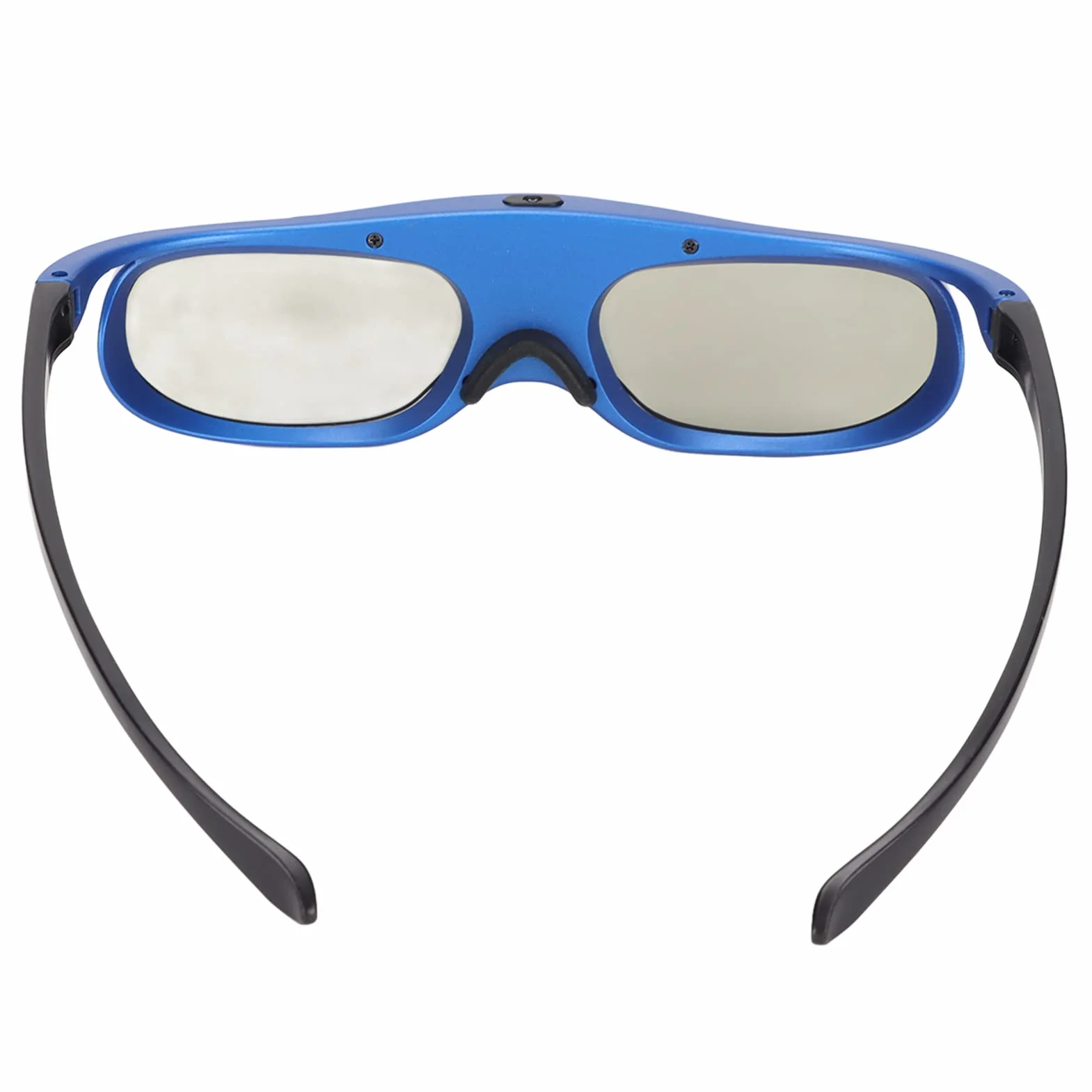 Occhiali 3D 2PCS, Occhiali 3D DLP Link 144Hz Occhiali 3D Attivi con Otturatore Ricaricabile per Tutti I Proiettori 3D DLP Link