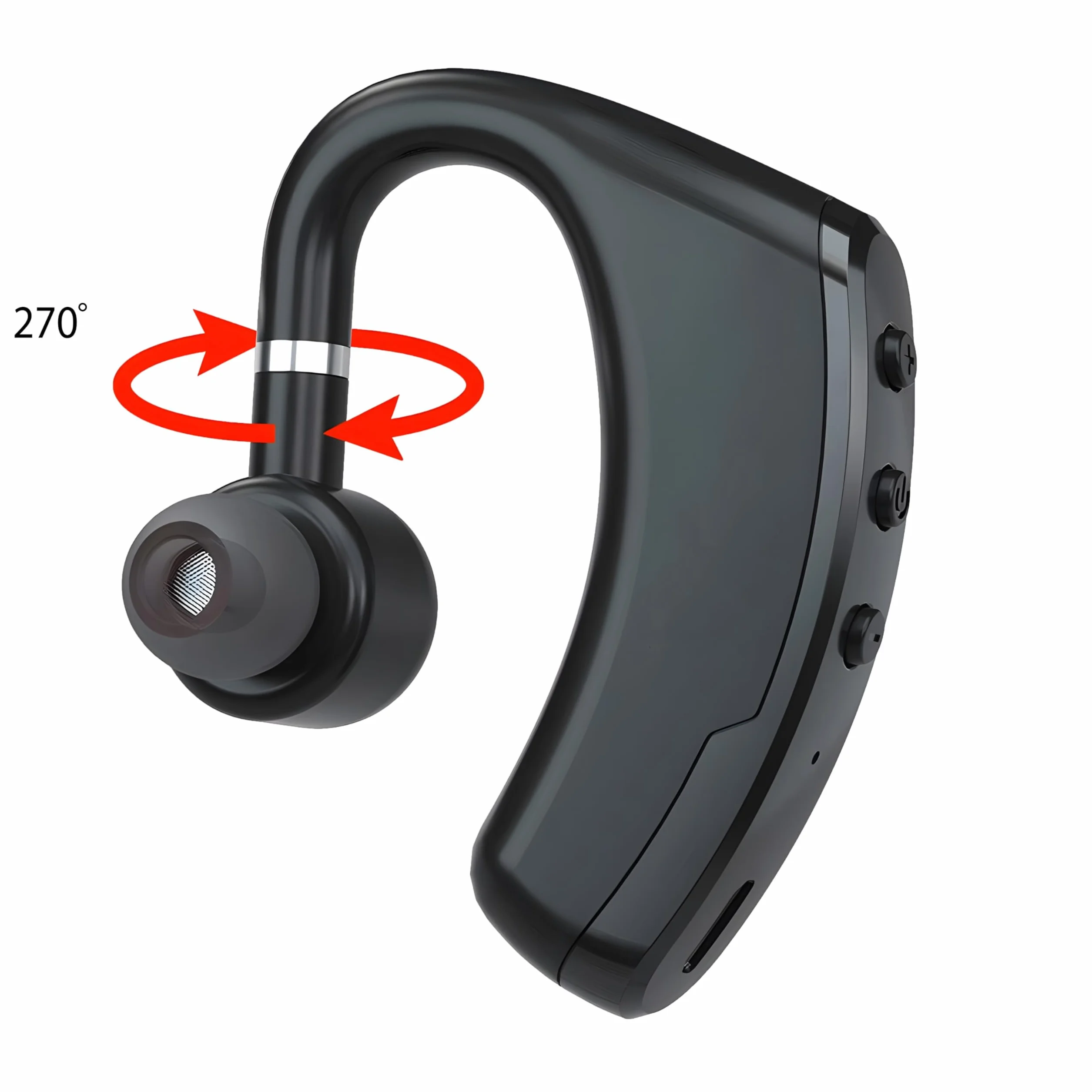 Retoo Auricolare Bluetooth con microfono, auricolare wireless Bluetooth 4.1 vivavoce in orecchio compatibile con OS, Android, ultra leggero in-ear auricolare wireless