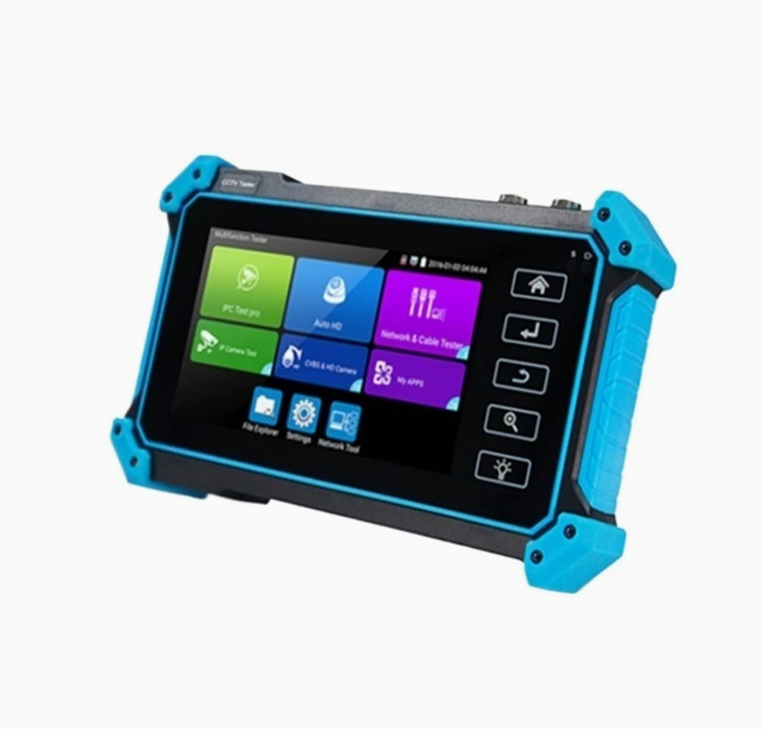 Tester For Telecamere IP CCTV AHD + TVI + CVI + For Analogiche Monitor VGA PoE For Cavi RJ45 TDR In Uscita Di Potenza Prova di rete(IPC-5200 Plus)