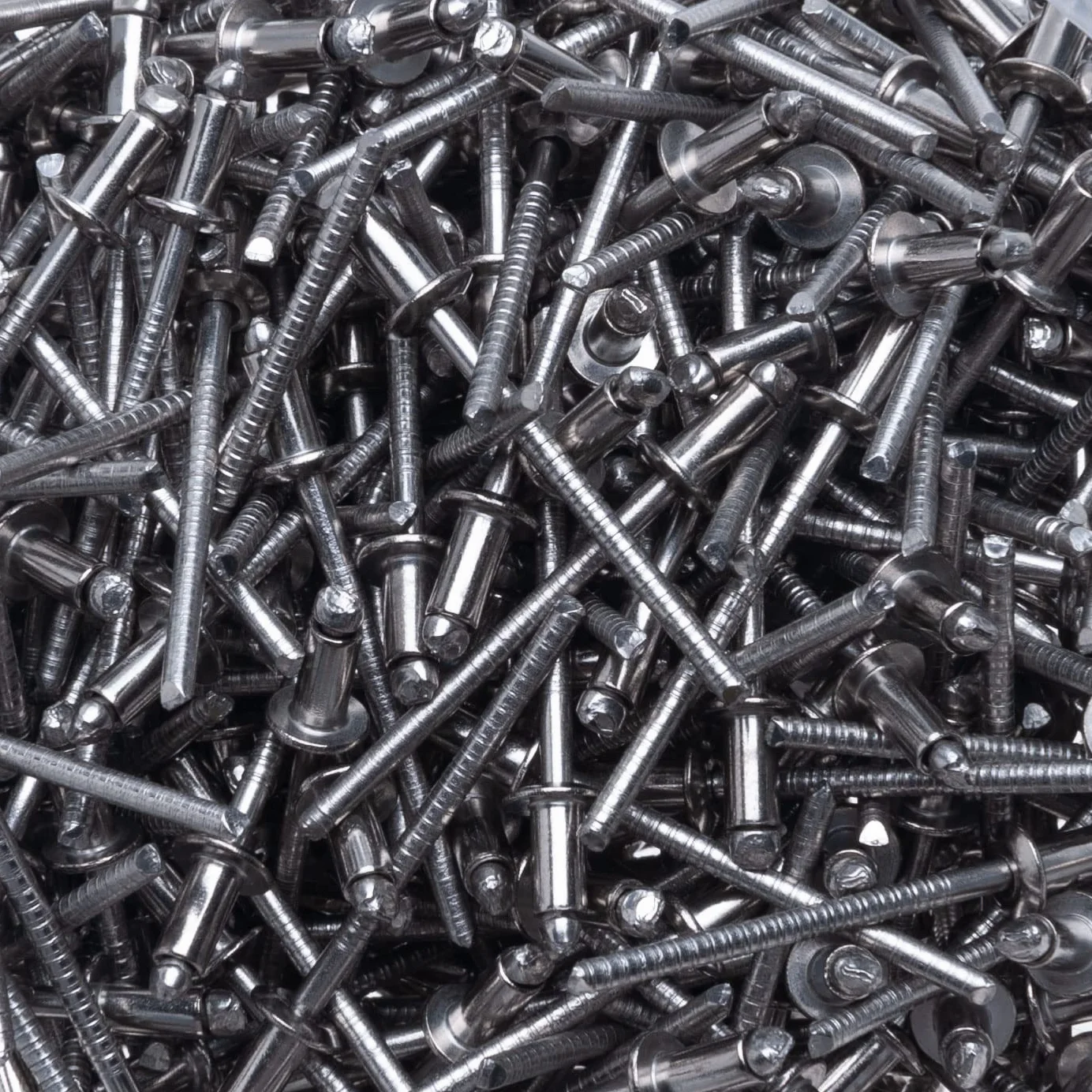 Rivetti Ciechi in Acciaio Inox A2 4mm x 12mm AISI 304 Confezione da 100 Testa Bombata per Metallo
