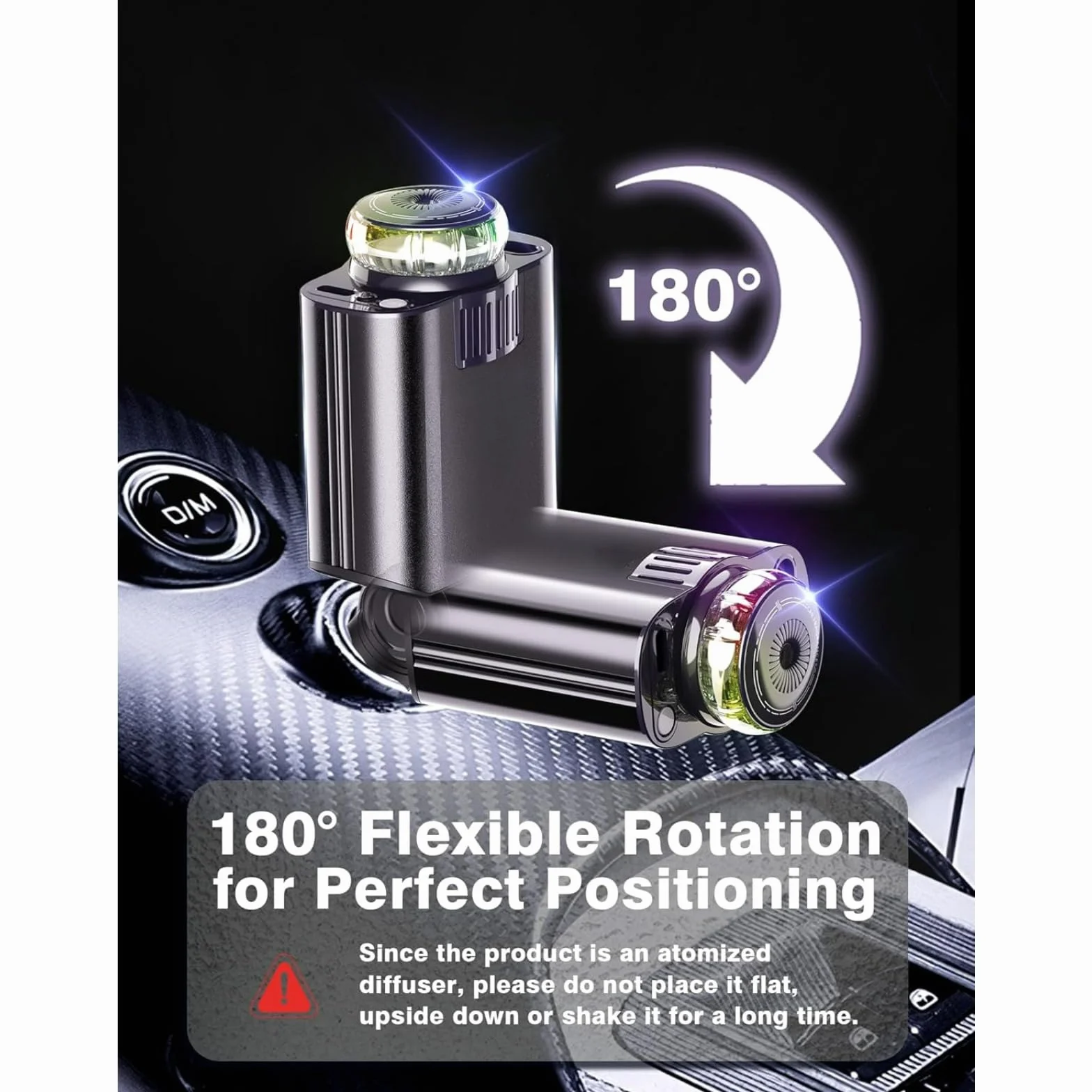 Starlight - Caricabatterie retrattile da auto USB-C da 120 W con aromaterapia, adattatore per accendisigari a ricarica rapida per iPhone 16/15/14/13/12/11, accessorio essenziale per auto, regalo per