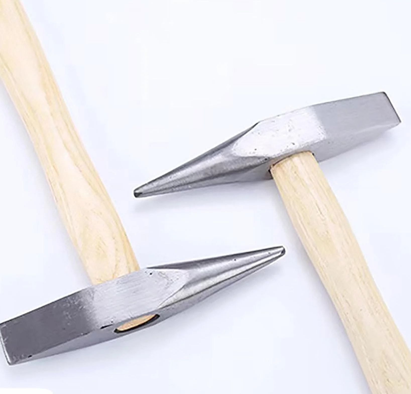 Martello per saldatura in acciaio forgiato 500 g 33,1 cm manico in legno