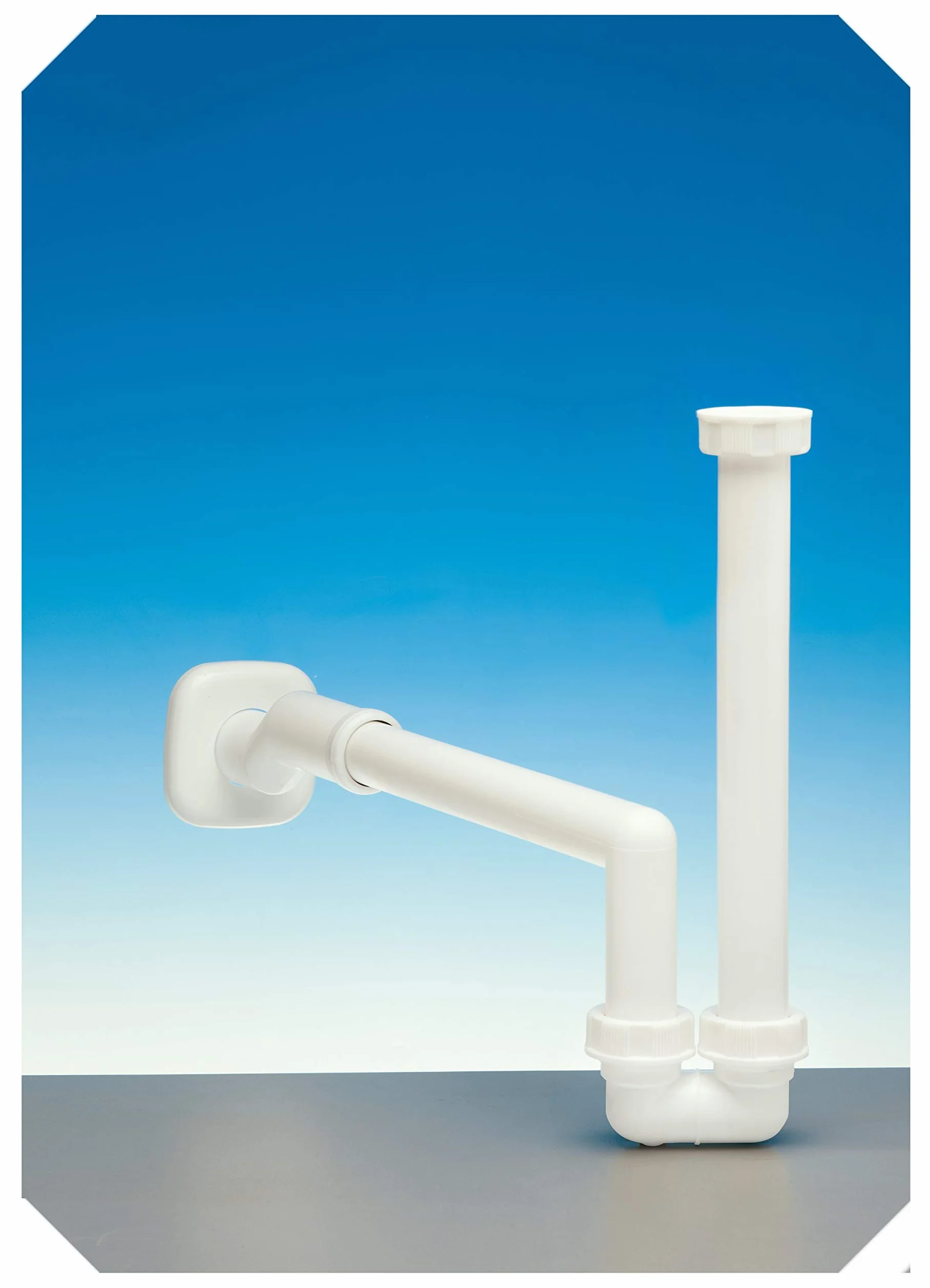 Lira Sifone Salvaspazio Eccentrico per Lavabo e Bidet 1″ 1/4 (40 mm) Attacco 1″ (32 mm)