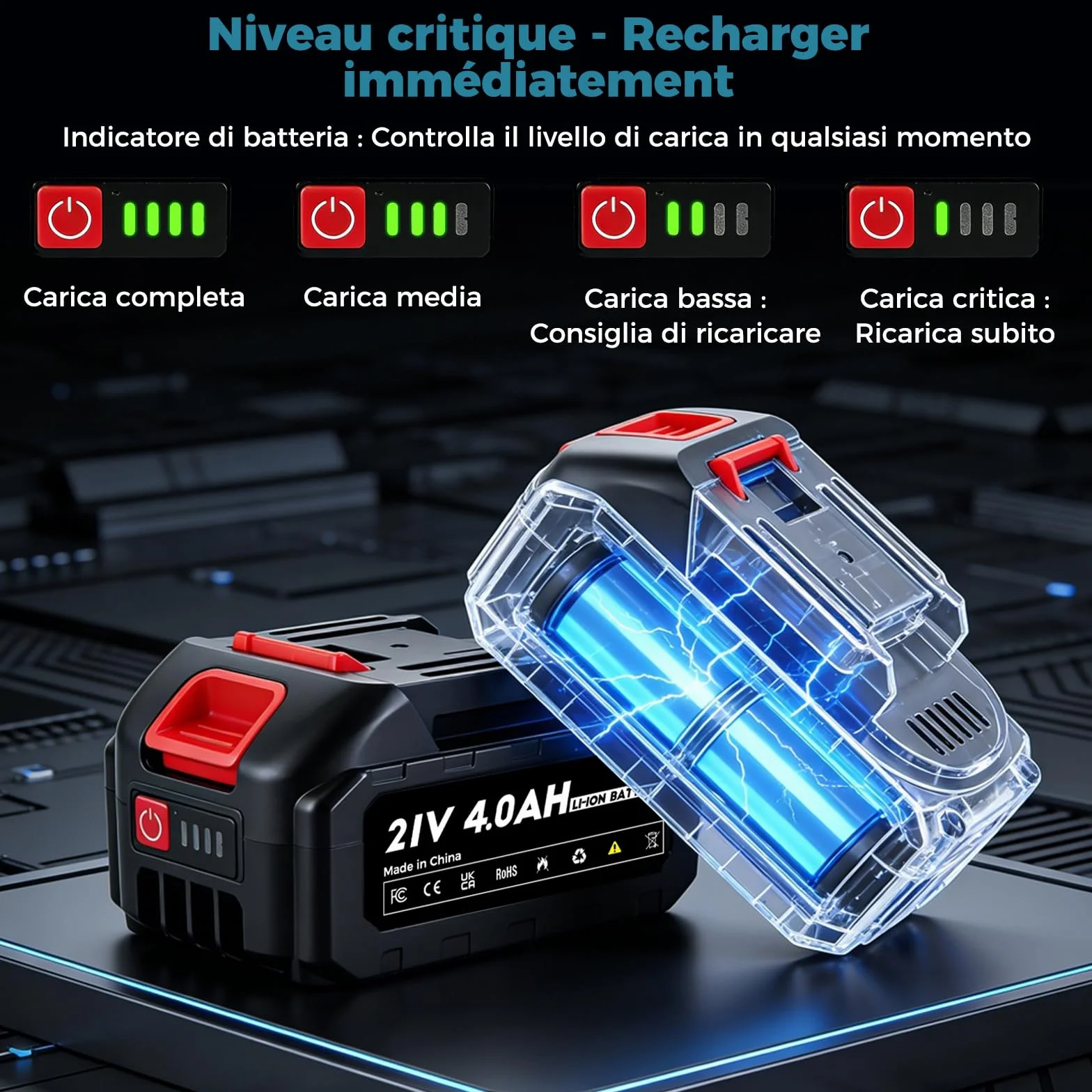 Bostar Cesoia per Lamiera a Batteria Brushless, Taglierina Elettrica per Metallo 1,5mm Alluminio 2,0mm, Testa Girevole 360°, 2x 4.0Ah Compatibile Makita 18V