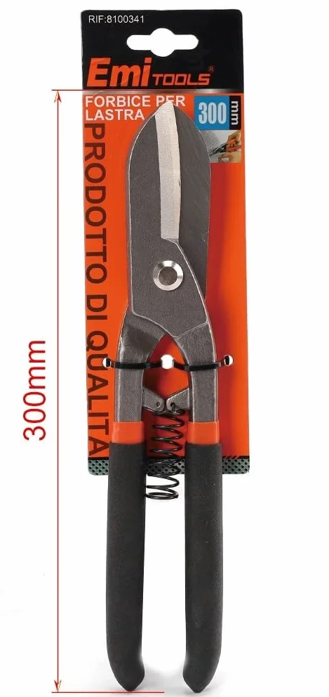 Cesoie per Lamiera Forbici da Lattoniere Taglio Dritto 300mm