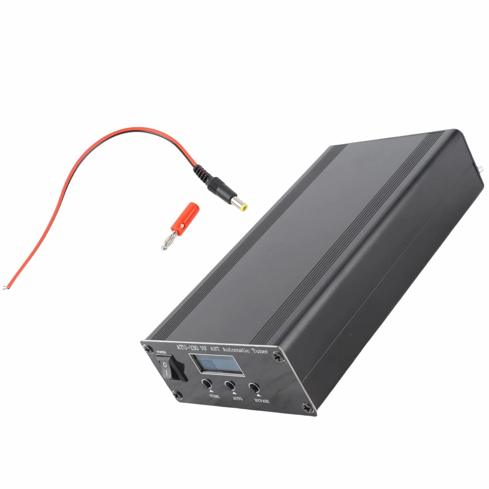 ATU-130 1,8‑50 MHz 200 W Micro Sintonizzatore Automatico per Antenna a Onde Corte Mini Sintonizzatore per Antenna con Alloggiamento in Metallo