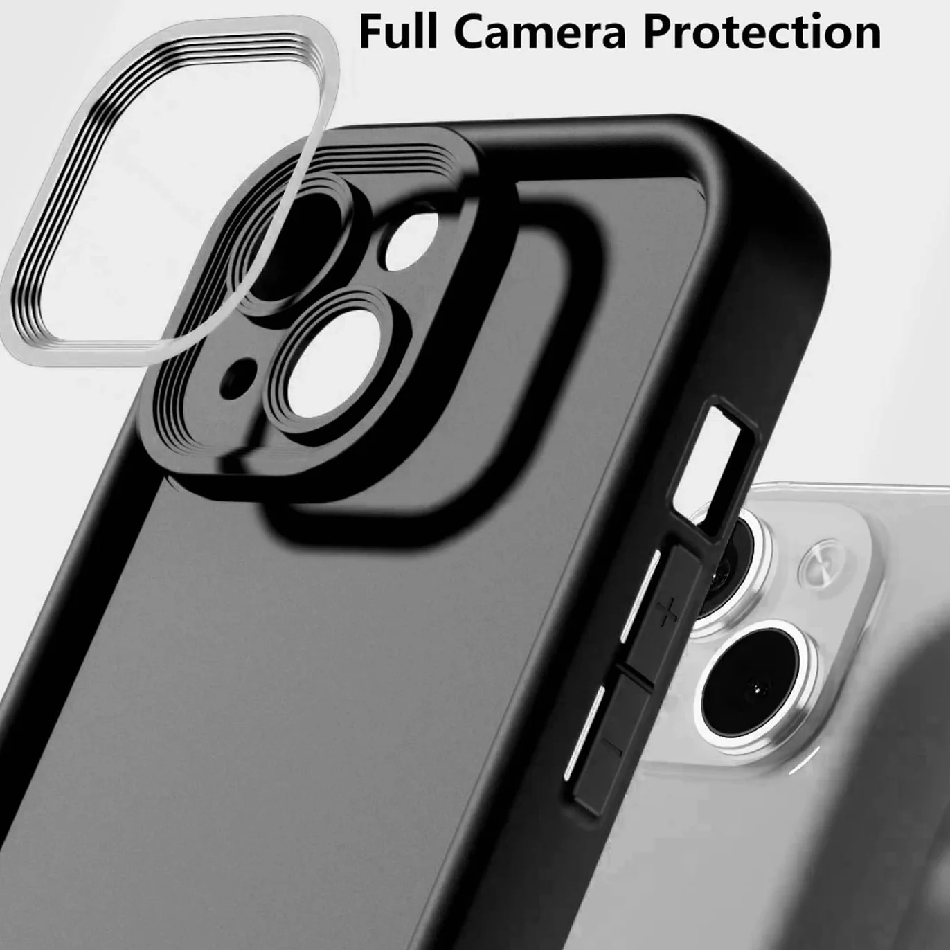 PanXCase Cover per Oppo A6x 5G/4G / Oppo A6 5G/4G - Custodia Silicone Sottile Elegant Disegni Morbida Leggera, Protezione Fotocamera Antiurto Antigraffio Case (Nero)