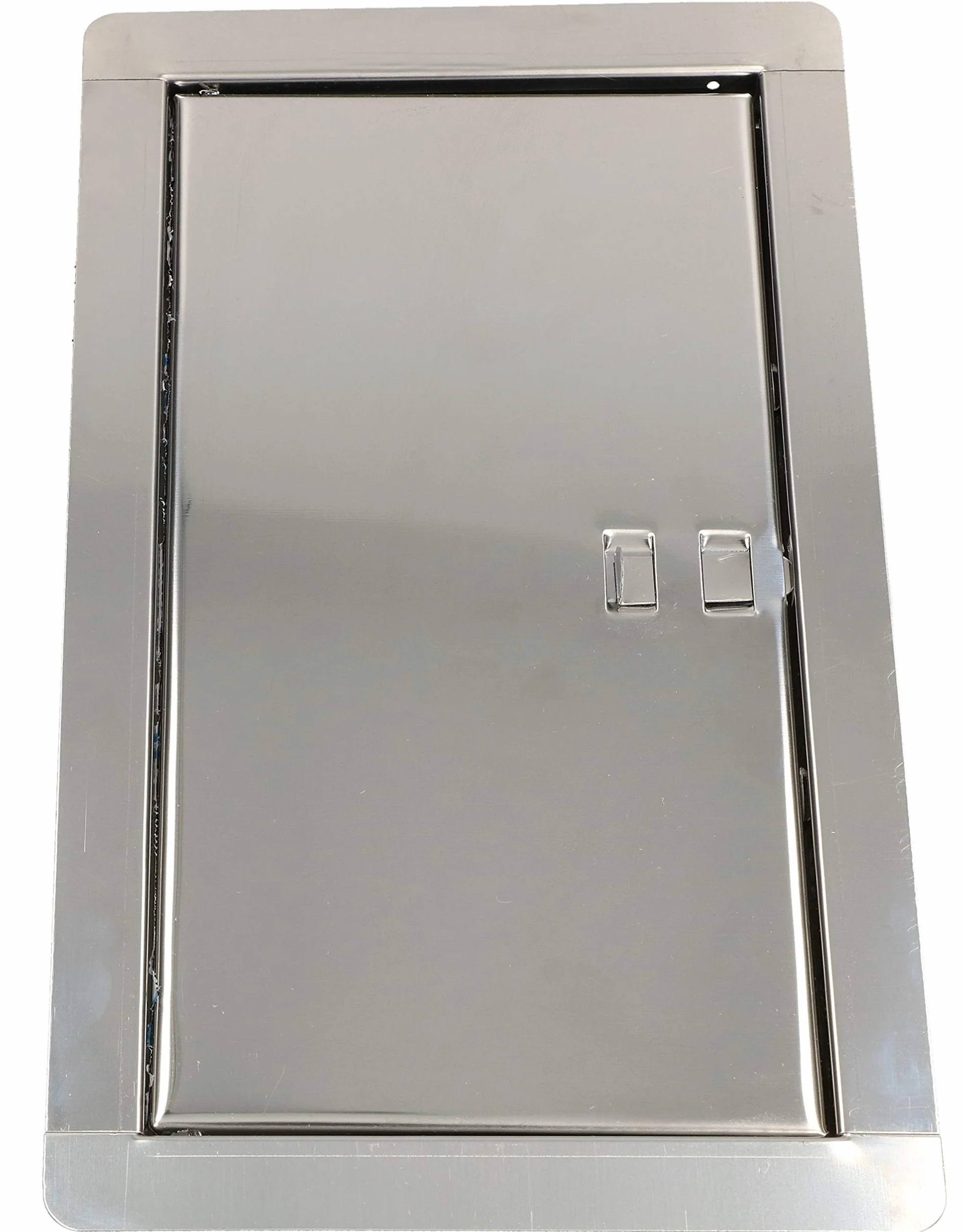 KOTARBAU® - Porta per camino, 13 x 26 cm, in acciaio inox, per ispezione e manutenzione