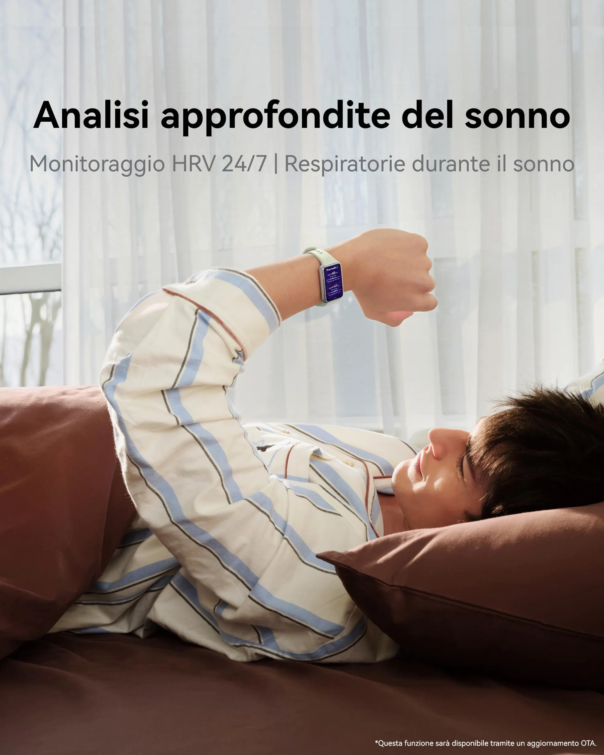 HUAWEI Band 11 Smartwatch, Display da 1.62" Super Luminoso, Fitness Tracker HRV del Sonno Medio, Fino a 14 Giorni, 5ATM Livello di Impermeabilità, Activity Tracker per il Benessere Emotivo, Nero