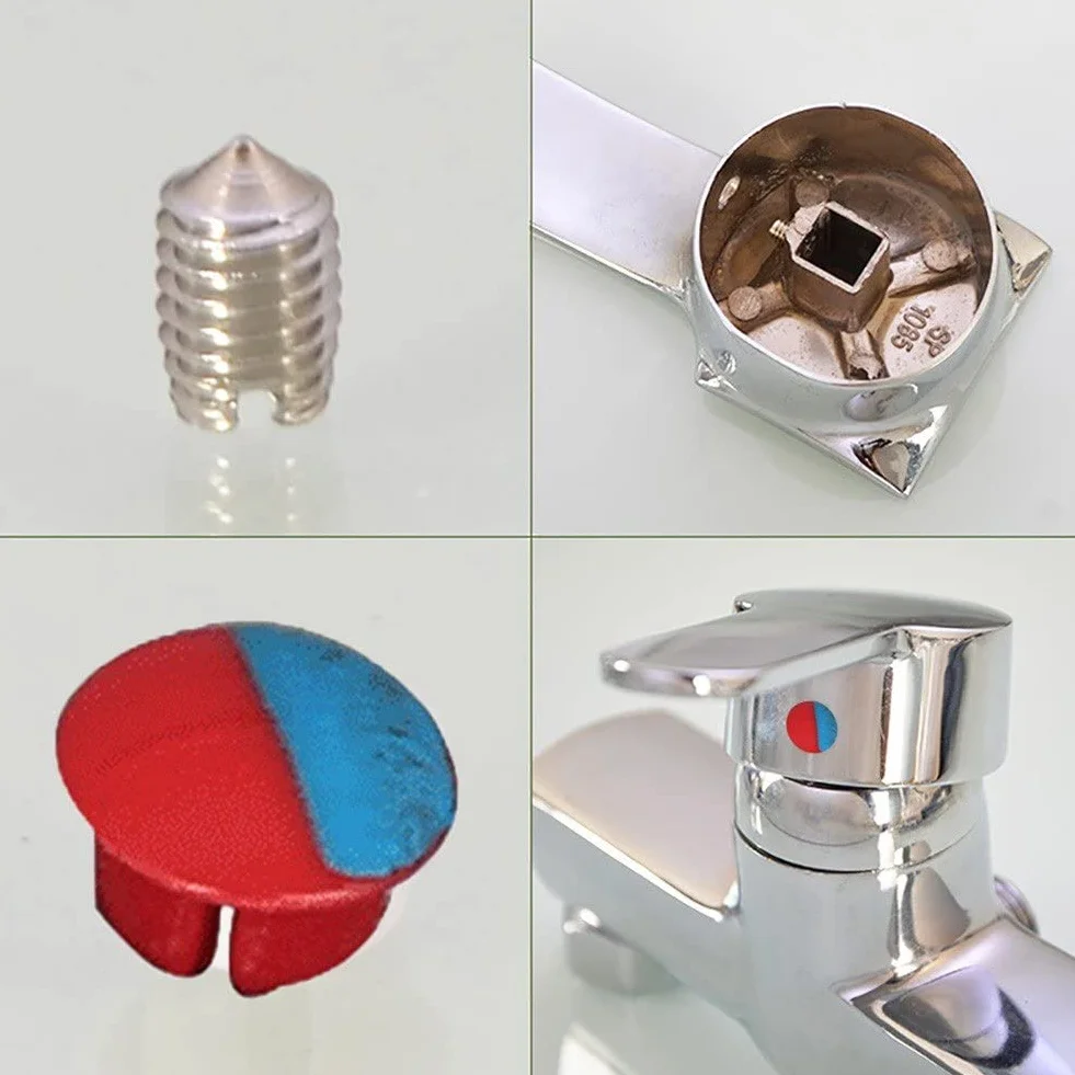 Indicatore a Freddo Caldo per Rubinetti 10pcs Universali Segnali Caldi