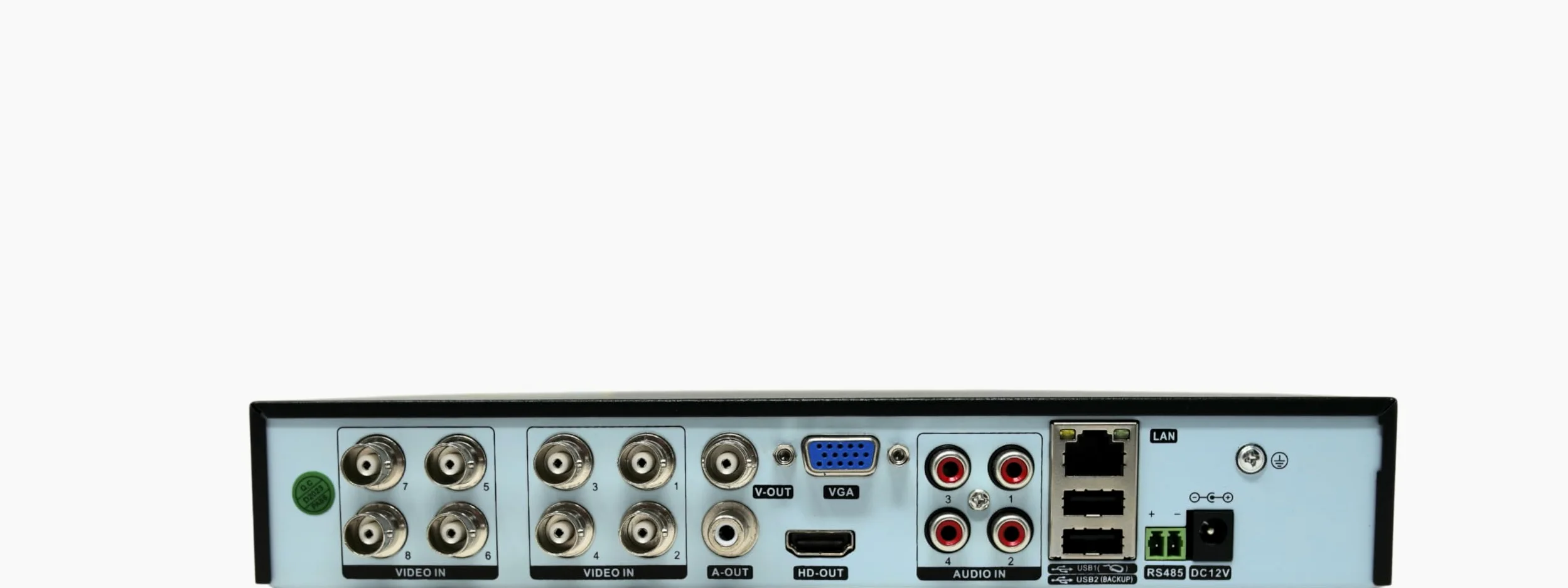 DVR 8 CANALI IBRIDO 5 MPX 5 IN 1 P2P CON INVIO MAIL COMPATIBILE CON TUTTE LE TELECAMERE