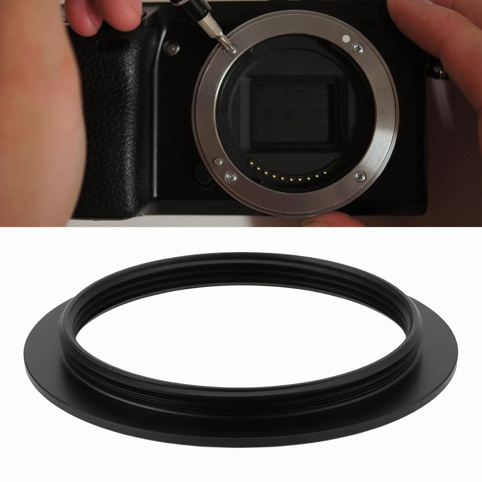 M39 Femmina a M42 Maschio Camera Lens Anello Adattatore M39-M42 Filettatura Montaggio Adatto per Cambiare Il Monte Obiettivo