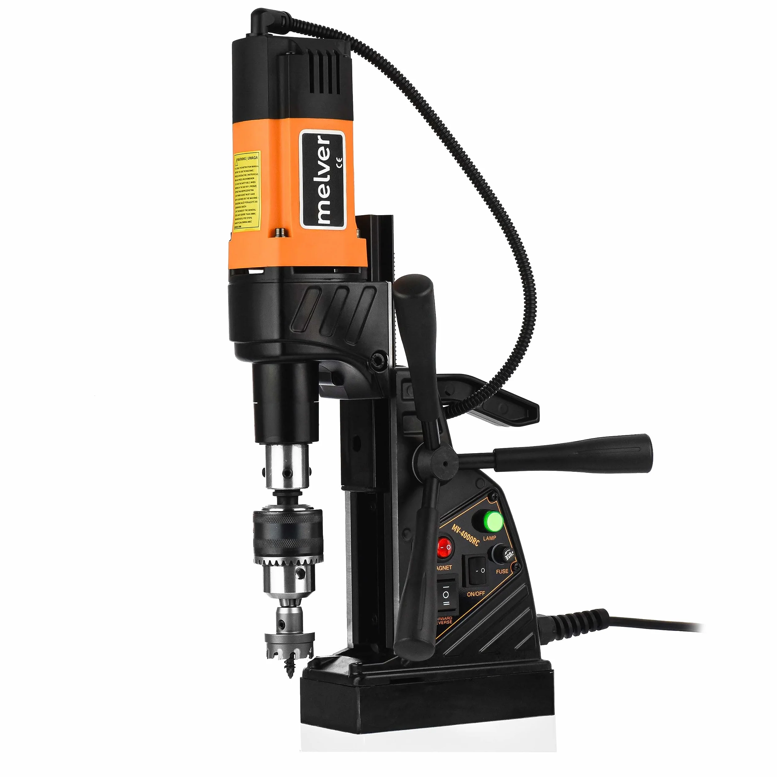 MELVER Trapano Magnetico 1480 W 10 kg Maschiatrice MV-N4000RC