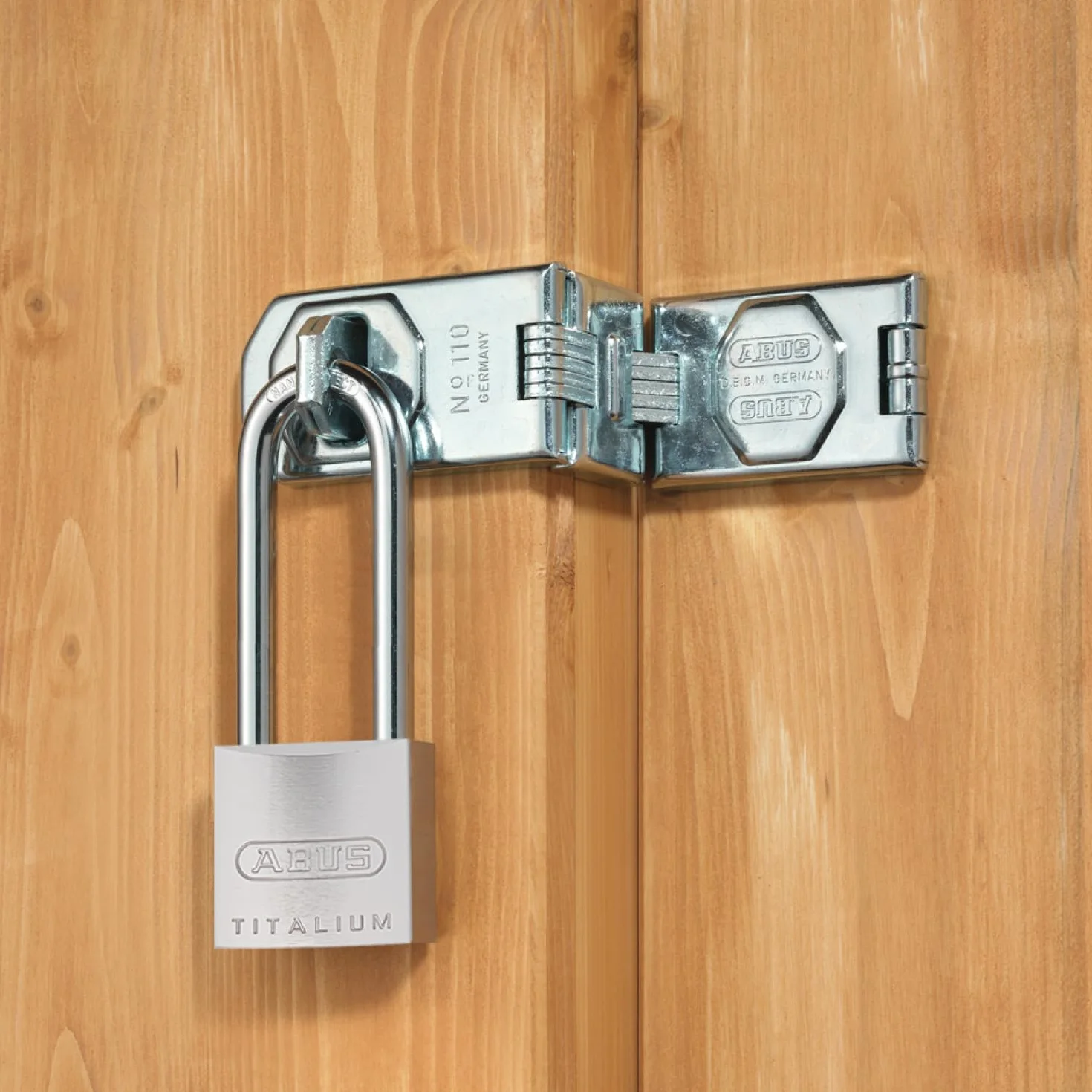 ABUS Lucchetto Titalium 64TI/40HB63 con Grillo Alto - Lucchetto con Corpo in Alluminio Speciale - Grillo in Acciaio Temprato - Livello di Sicurezza ABUS 5