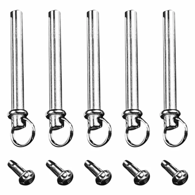 NUOBESTY 5 Set Accessori Per Chiodi A Ventaglio Kit Riparazione Ventagli A Mano Rivetti Dadi