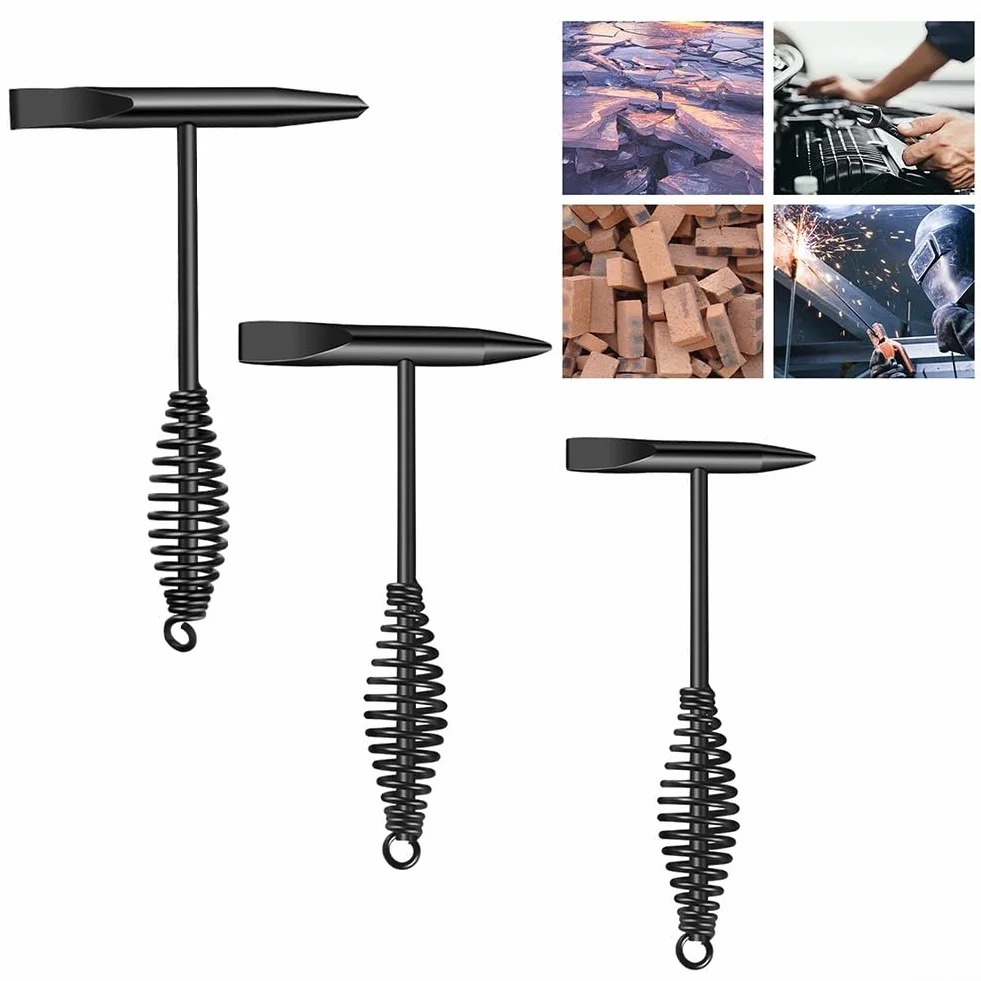 Martello per scorie di saldatura in acciaio ad alto tenore di carbonio 180 mm