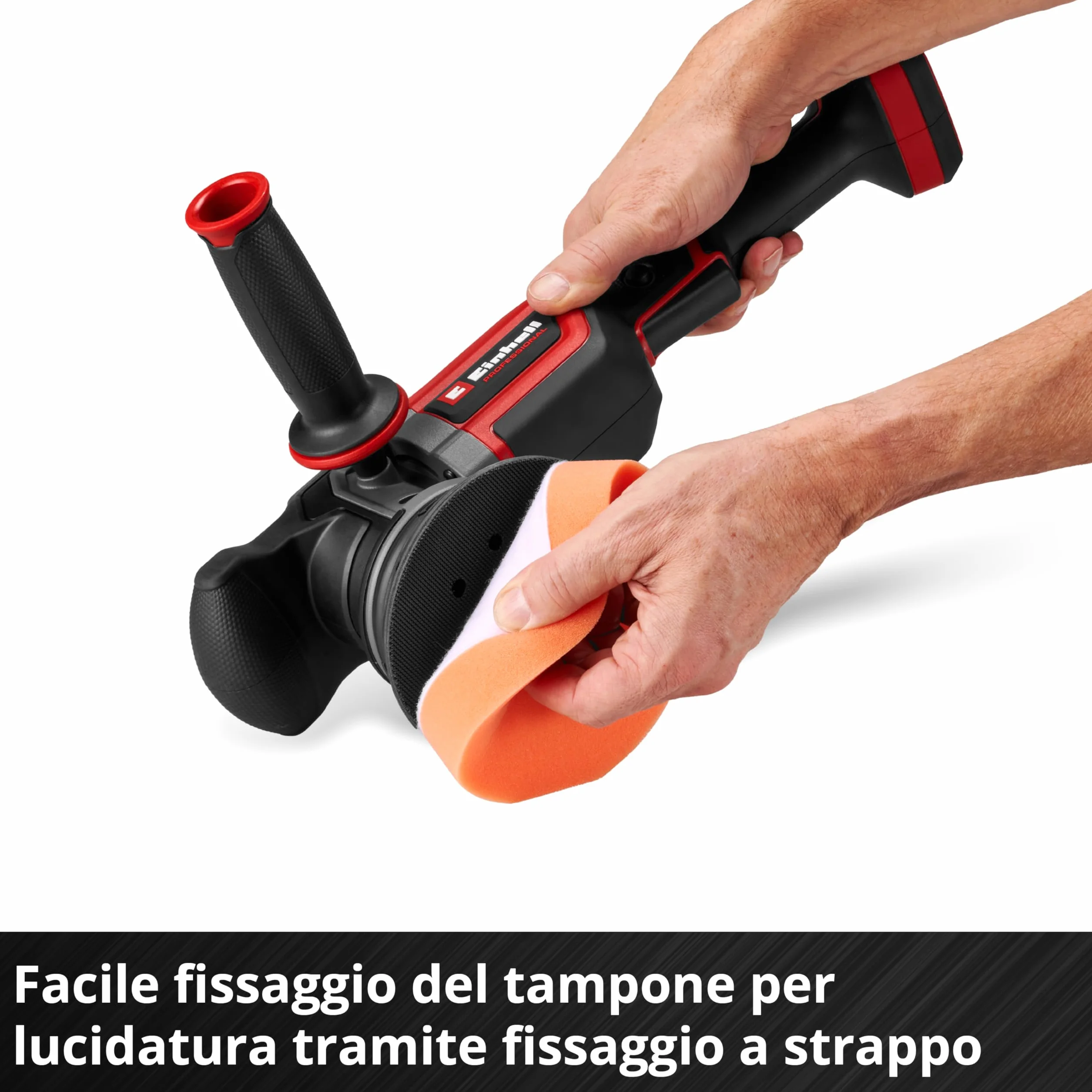 Einhell Professional Lucidatrice eccentrica CP-EP 18/125 Li T BL-Solo Power X-Change 18V 125mm