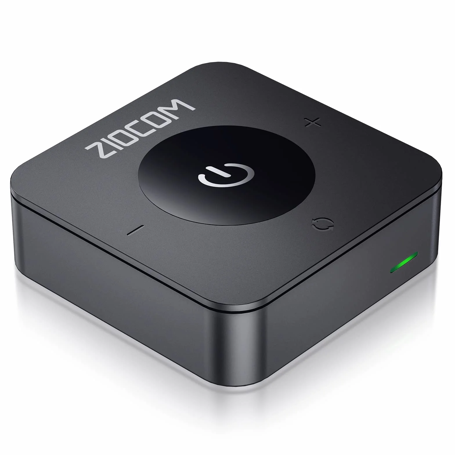 ZIOCOM Bluetooth 5.0 Trasmettitore Ricevitore, Adattatore Audio Wireless 2 in 1 per TV/PC/Casse e Impianto Stereo di Casa (Ottico, Aux 3,5 mm, RCA), Accoppia 2 Dispositivi Contemporaneamente