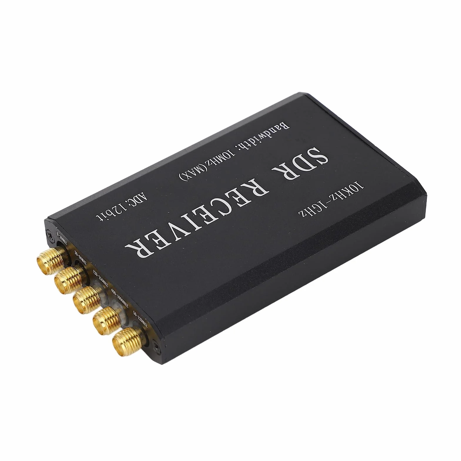 Ricevitore Radio Software-defined Semplificato Kit Ricevitore SDR USB Risoluzione 12 Bit 10k‑1GHz Larghezza di Banda 10MHz, Compatibile con GNURadio/SDR Touch, Adatto per