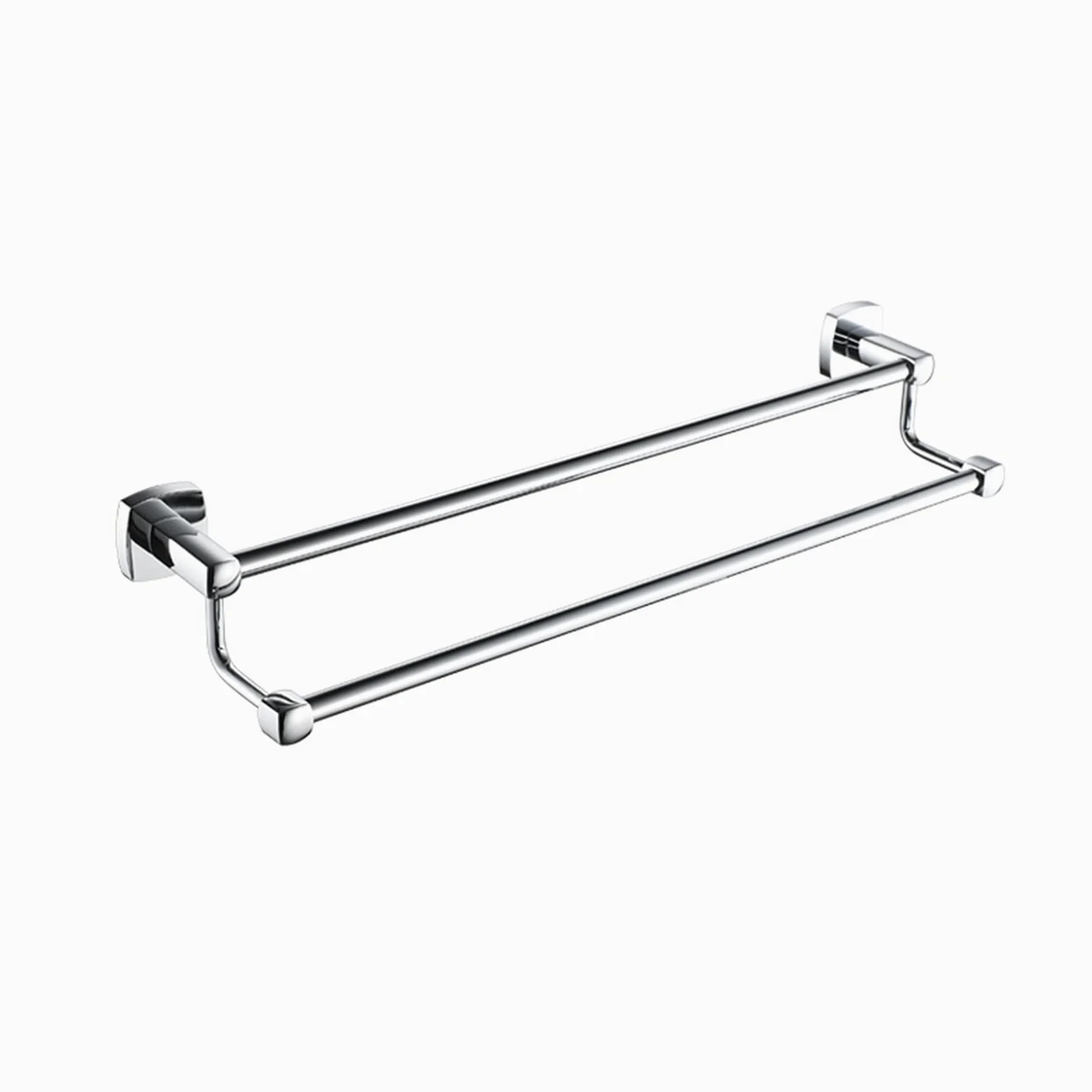 Doppio portasciugamani, portasciugamani a Parete - 30cm/40cm/50cm/60cm/70cm/80cm Porta Asciugamani in Acciaio Inossidabile 304 per Accessori da Bagno e Cucina (Dimensioni : 100cm)