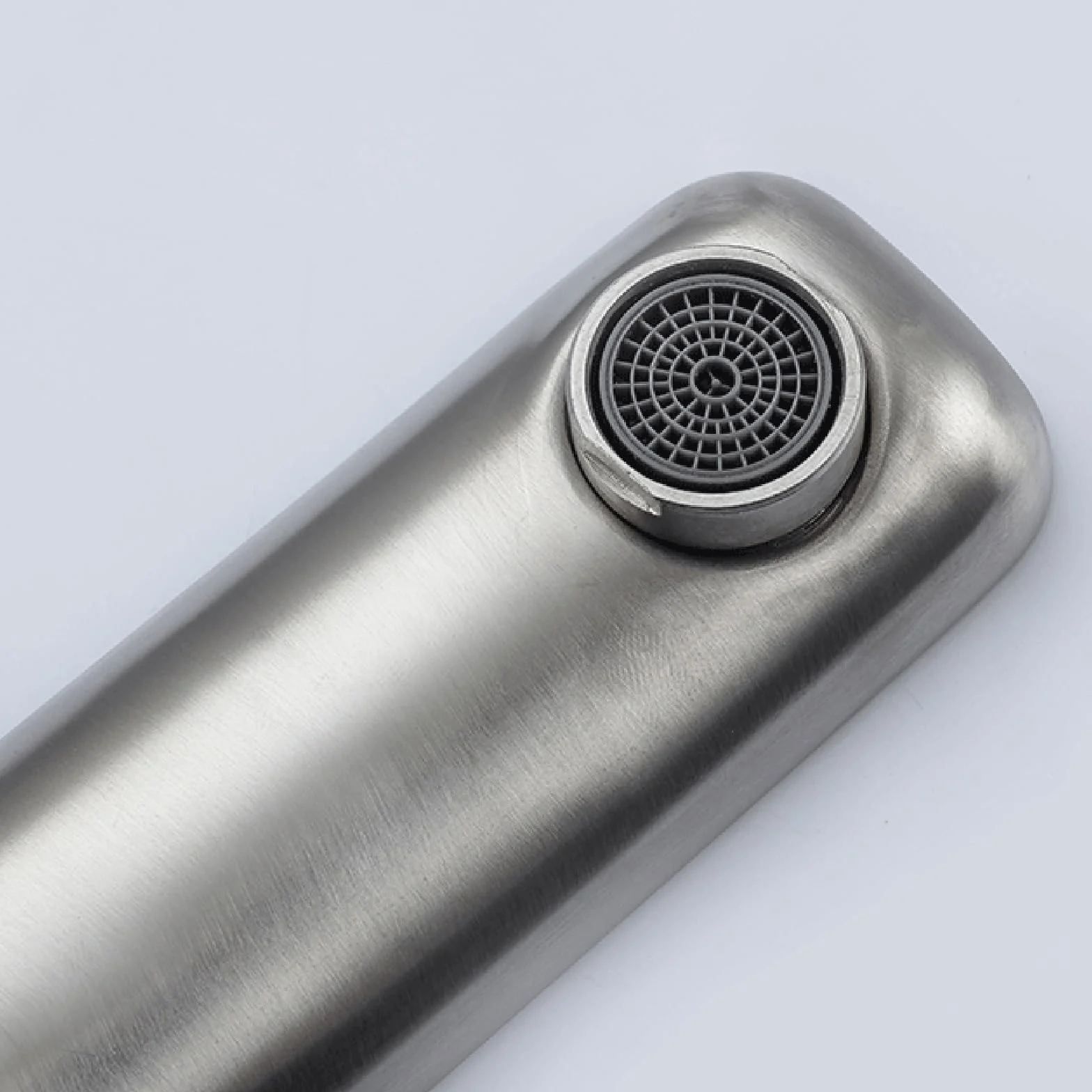 Rubinetto Sensore Bagno Spazzolato Miscelatore Lavabo Alto Automatico con Sensore a Infrarossi