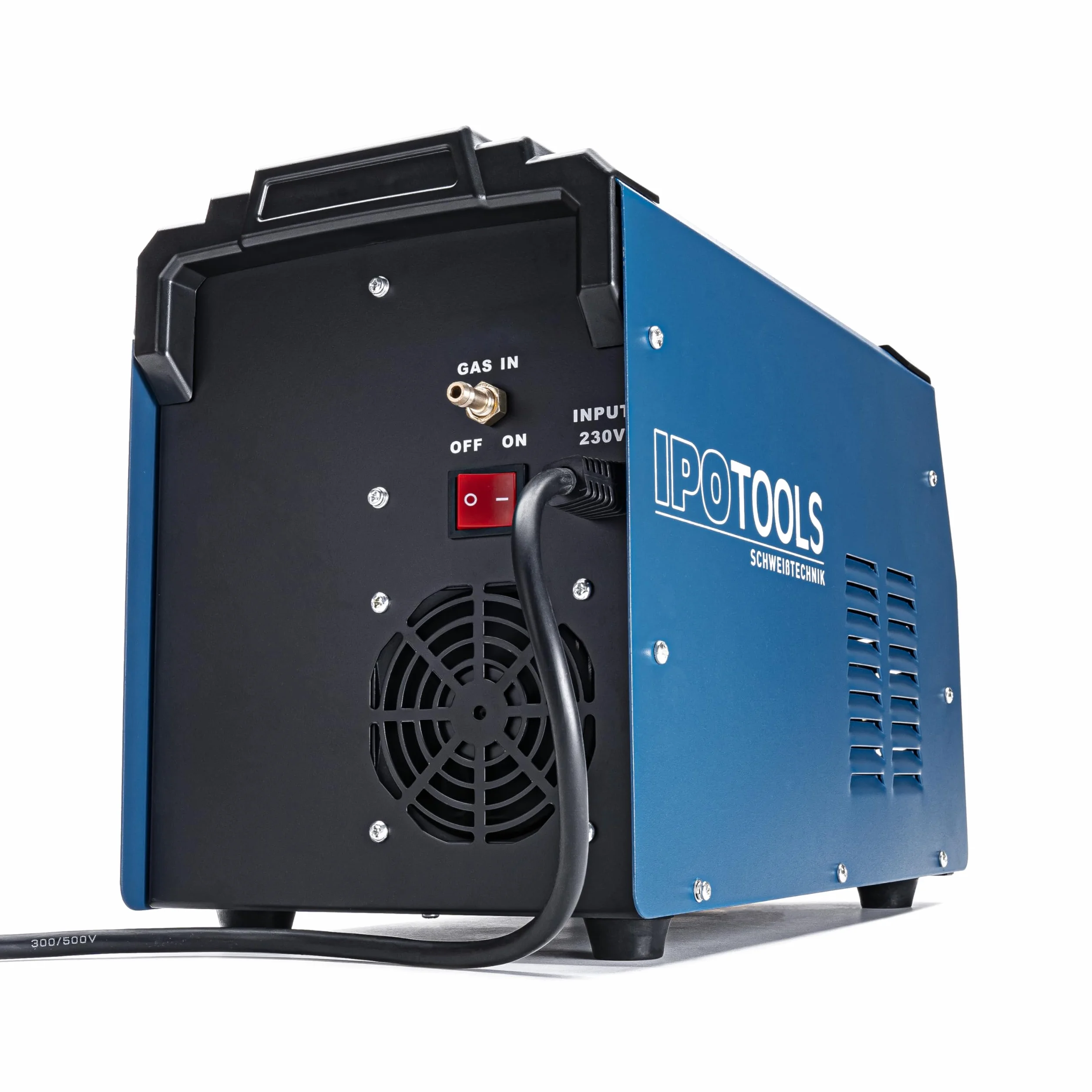 IPOTOOLS MIG-160ERS 5 in 1 MIG MAG Saldatrice a gas Inverter FLUX 230 V IGBT