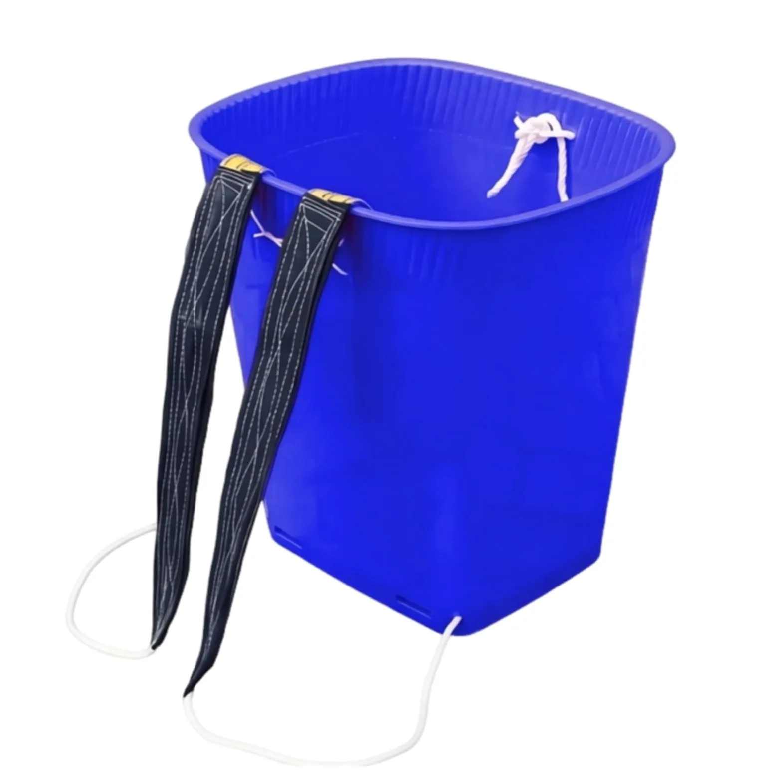 Cestino in Plastica Leggero Cestino Ergonomico Cesto da Schiena con per Giardinieri, Spesa, color to 5, 46cm