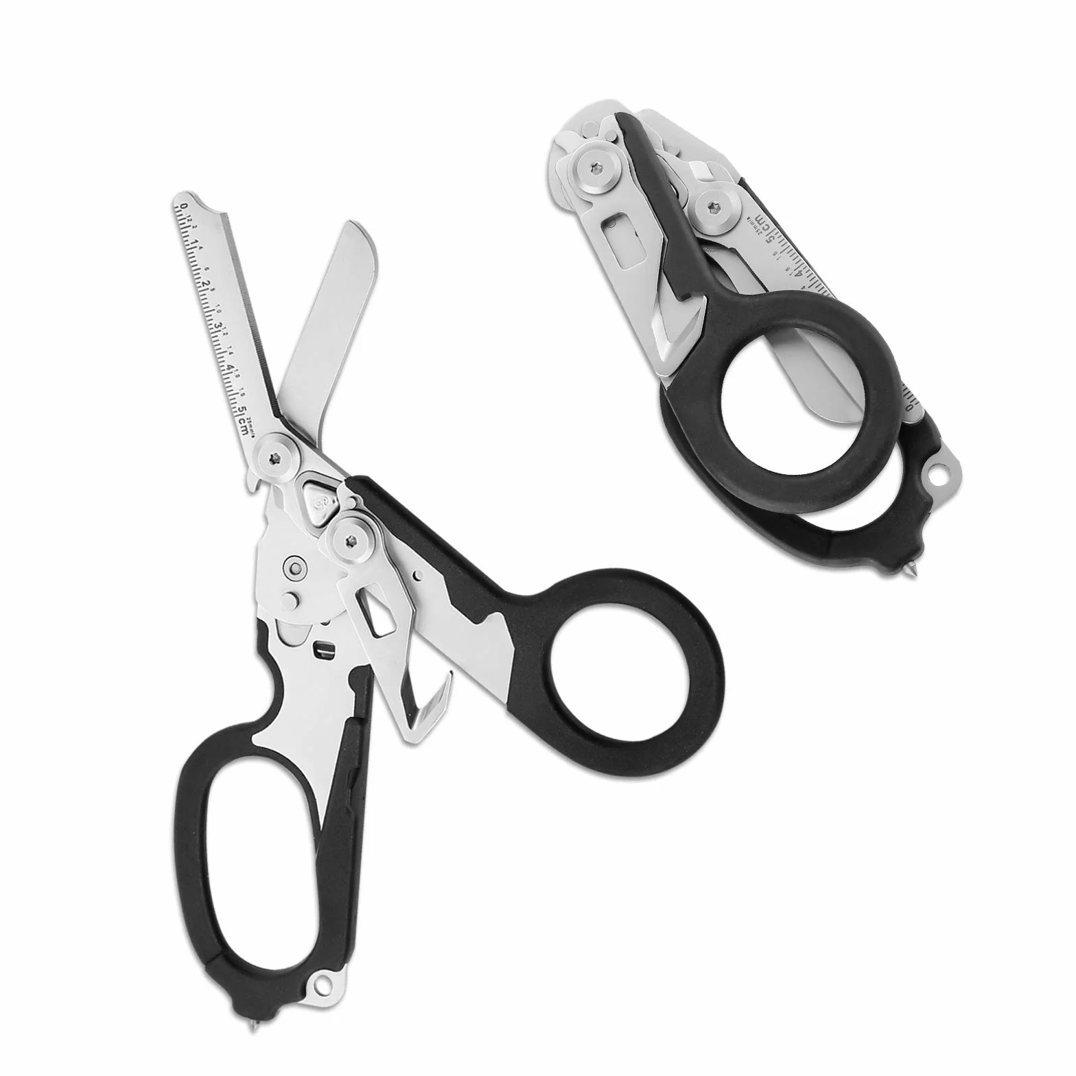 6 in 1 Raptor Response Cesoie di emergenza, Multitool Pinze, Pinze Tattiche Pieghevoli con Taglierina Cinghia e Interruttore Vetro