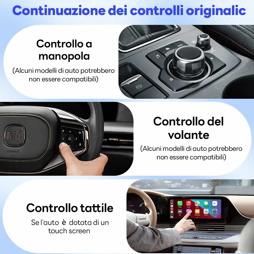Carlinkit 5.0 Wireless Carplay & Wireless Android Auto, CPC200-2Air