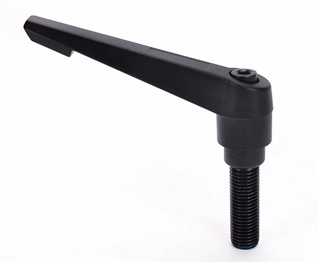 Leva di serraggio M4 in acciaio inox, filettatura esterna regolabile 25 mm