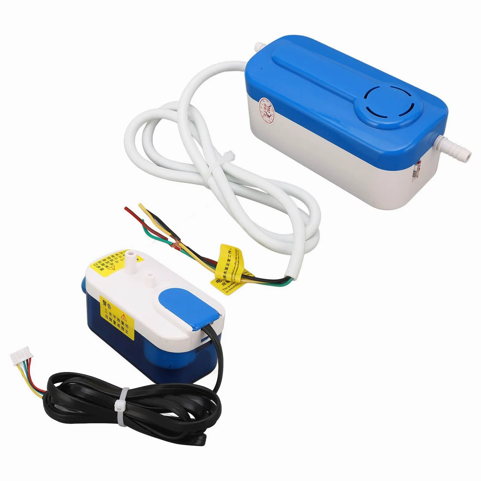 AUNMAS Mini Pompa per Condensa Split, Pompa per Climatizzatore Automatica ABS con Induzione con Sonda, Flusso da 24 L/h, Sollevamento di 33 Piedi, Serbatoio da 60 Ml, Silenzioso 19 DB per Forno