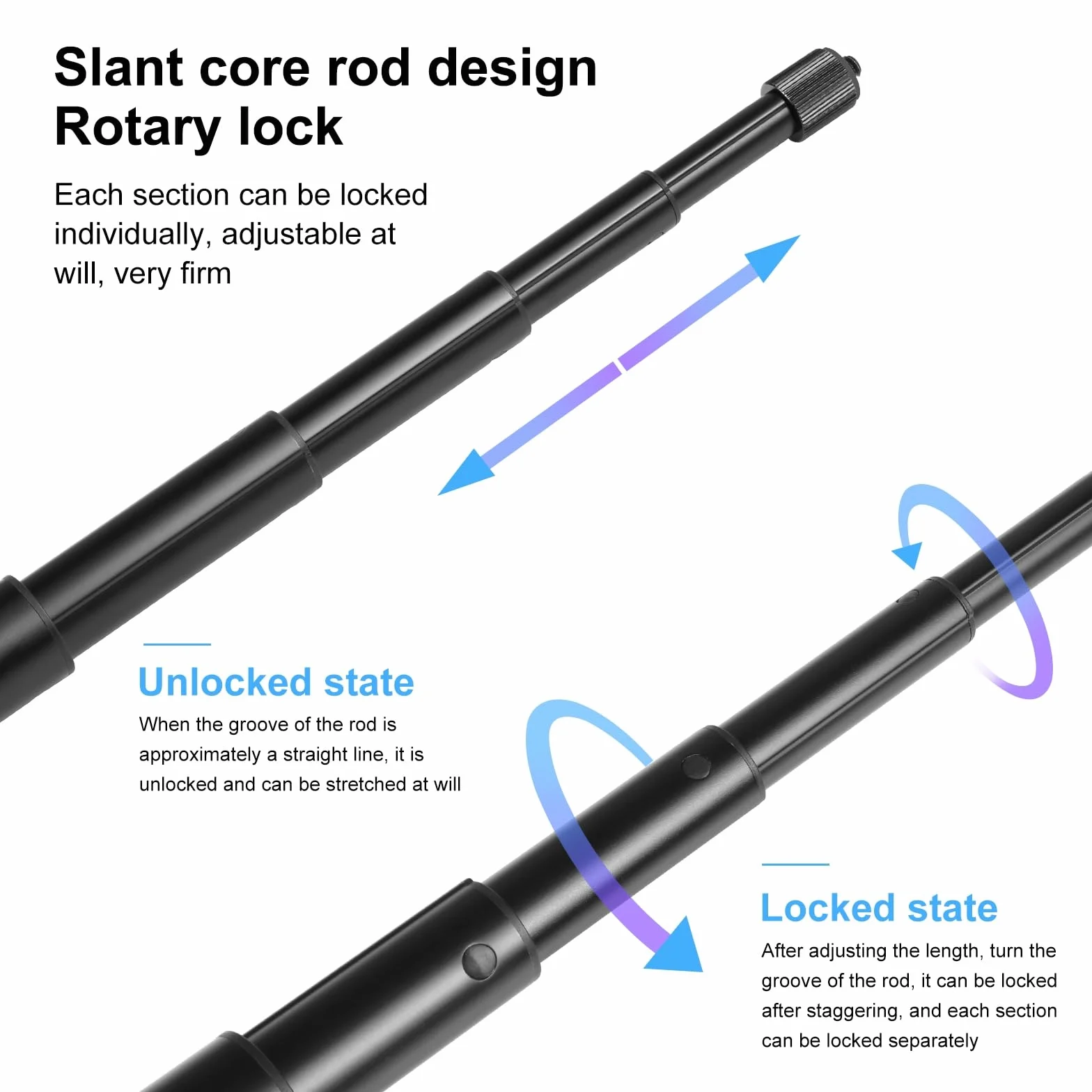 Supporto per fotocamera PULUZ 150 cm invisibile Selfie Stick regolabile per Insta360 X5 X4 X3 X2 ONE RS R Ace e manubrio moto bici ATV