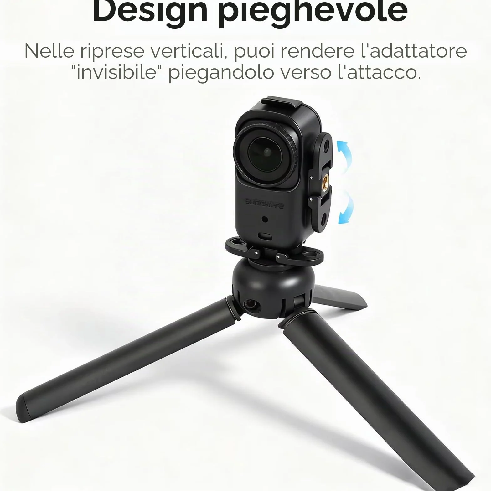 Telaio protettivo Gabbia Plastica per DJI Osmo Nano, Verticale-Orizzontale Adattatore Supporto Espansione Staffa Accessori per DJI Osmo Nano per treppiede/bastone selfie/zaino bicicletta clip