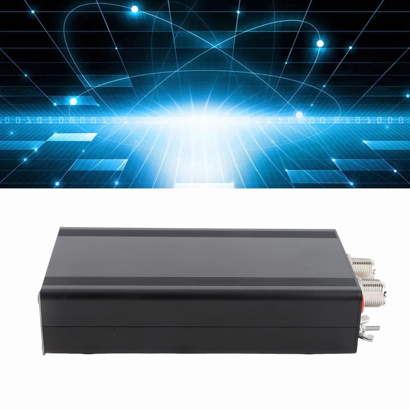 Sintonizzatore Automatico per Antenna a Onde Corte, Marhynchus ATU-130, 1,8-50 MHz, 200 W, Nero