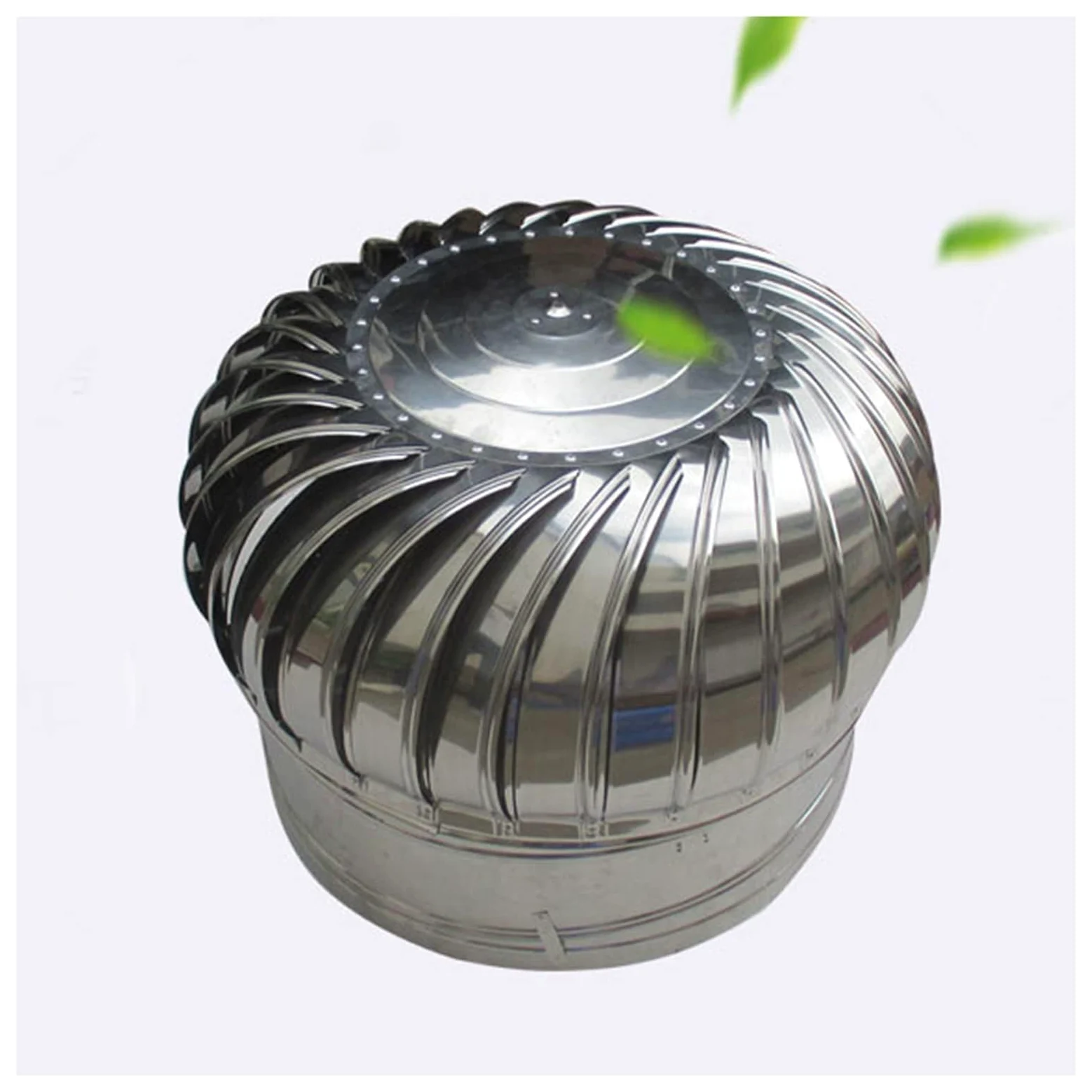 Comignolo in Acciaio Inox per Una Ventilazione efficiente dal Punto di Vista energetico, sfiato per Tetto Anti-Corrente discendente con Design Resistente alle intemperie.