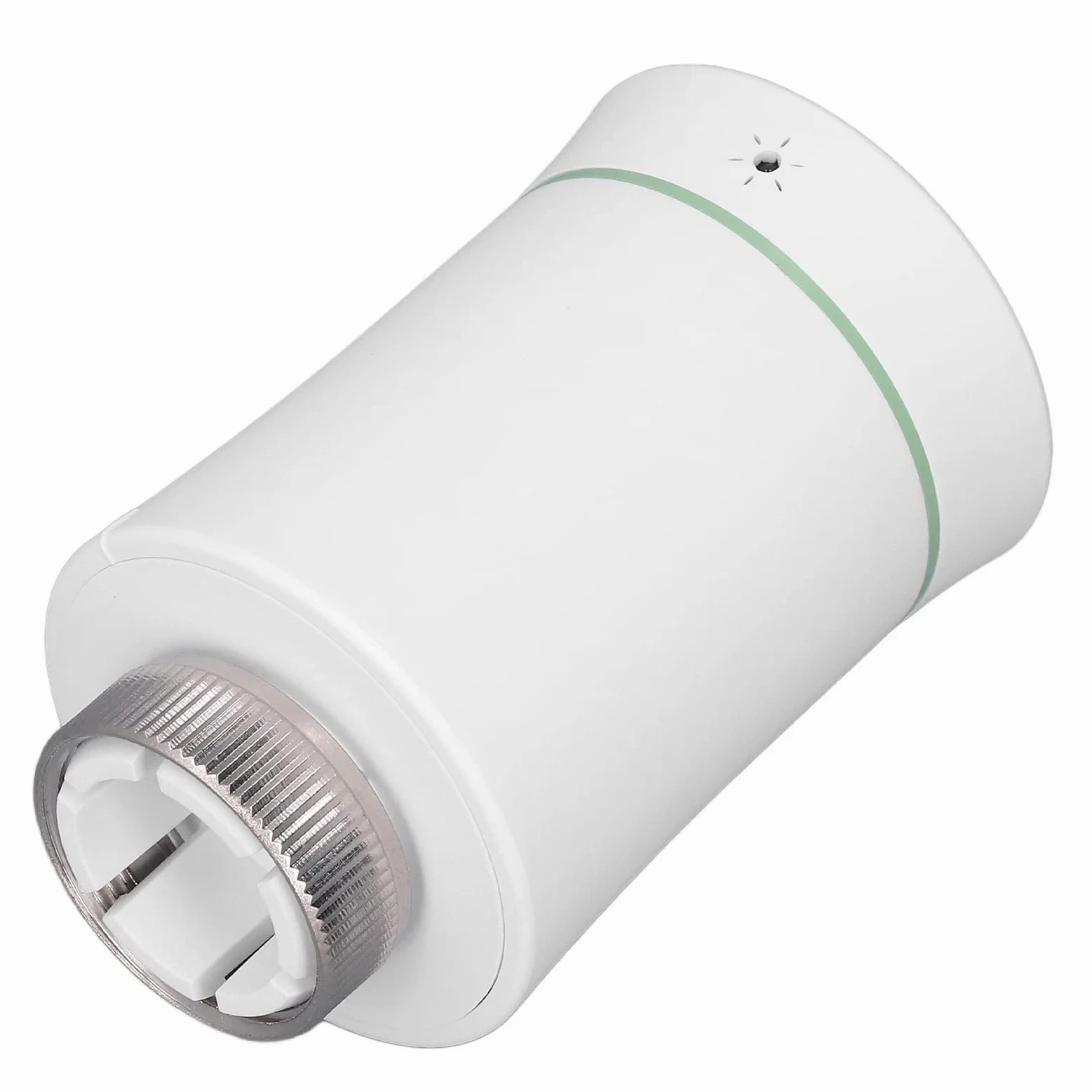 Radiatore intelligente, valvola termostatica APP telecomando controllo della temperatura a risparmio energetico valvola per riscaldamento domestico (bianco)