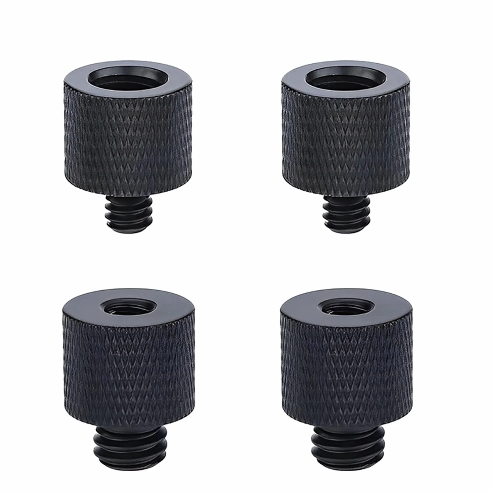 Adattatore Filettato per Treppiede, 3/8" a 1/4" e 1/4" su 3/8", 4 Pezzi
