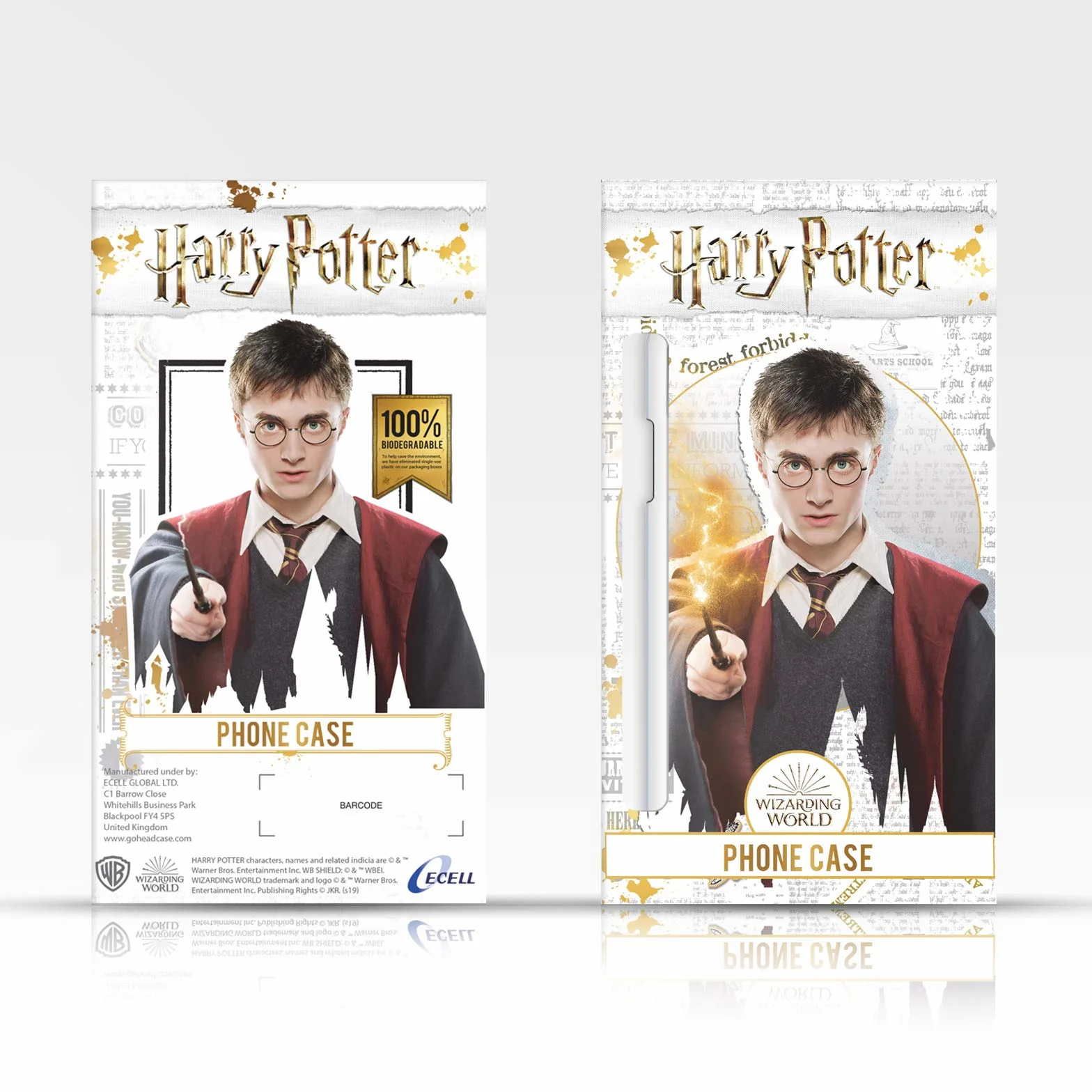 Head Case Designs Licenza Ufficiale Harry Potter Hogwarts Aguamenti Deathly Hallows IX Custodia Cover in Morbido Gel Compatibile con Samsung Galaxy S24 5G