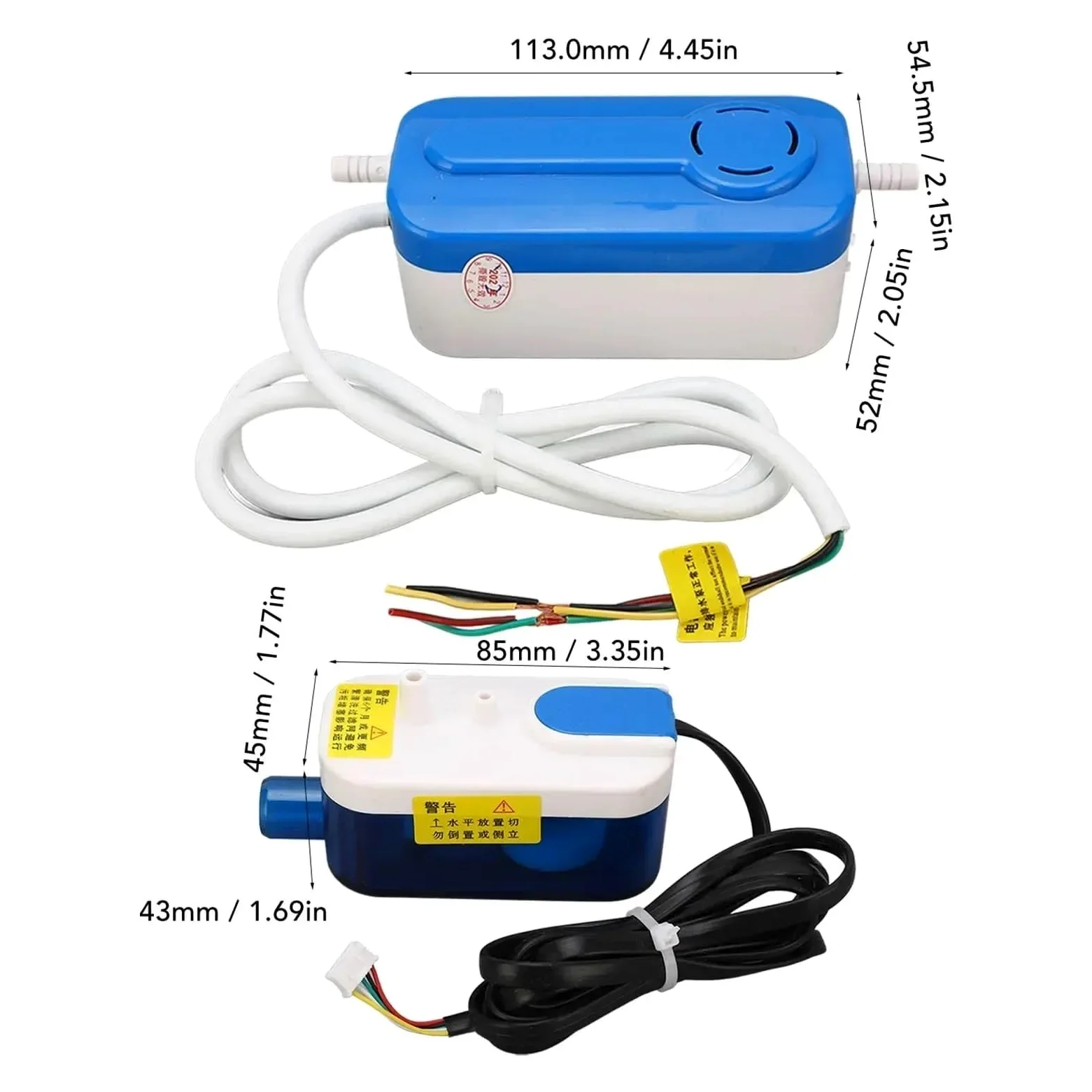 Pompa Condensa Climatizzatore, Pompa di scarico della condensa del condizionatore d'aria Mini Split portatile automatico for condizionatore d'aria