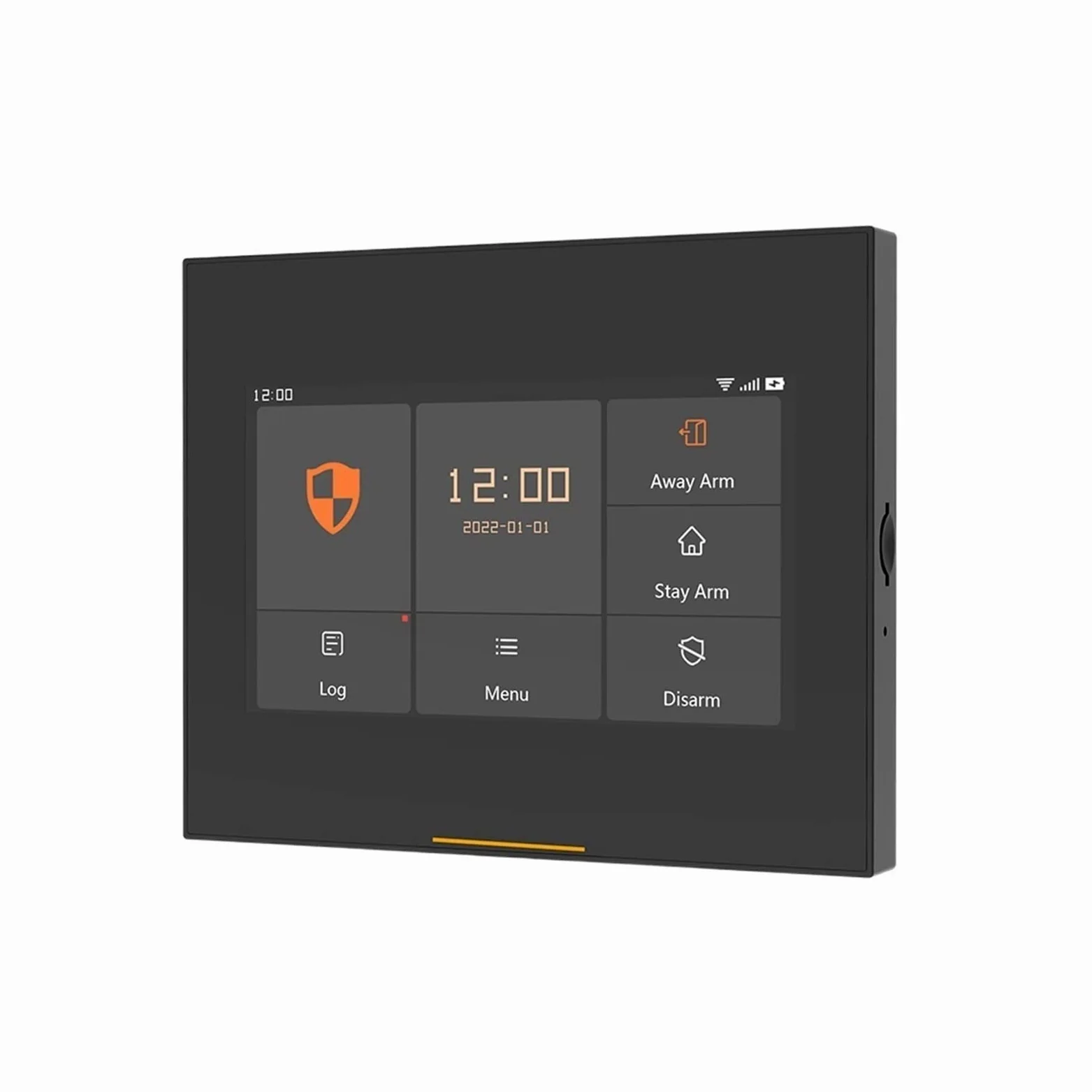 Kit Allarme Casa, Wi-Fi GSM HD. Home Security Allarm System Kit scassinatore wireless 433MHz Tocco completo Anti-impronta digitale Supporto Smart Life(Ost-H501-HD-2G-panel)