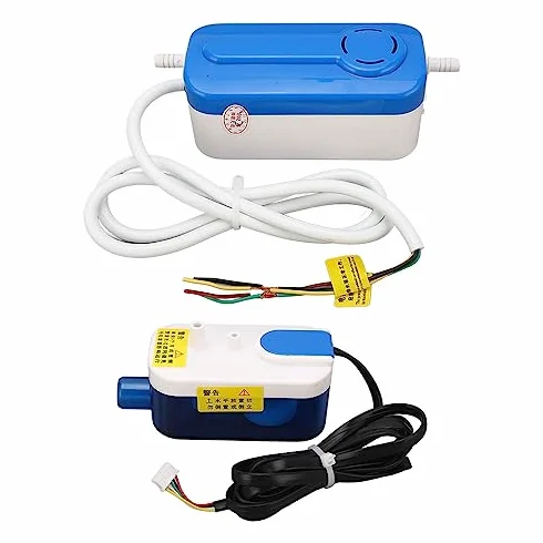 Pompa Condensa Professionale 24L/h - Serbatoio 200ml Rimovibile per HVAC/Deumidificatori con Sensore