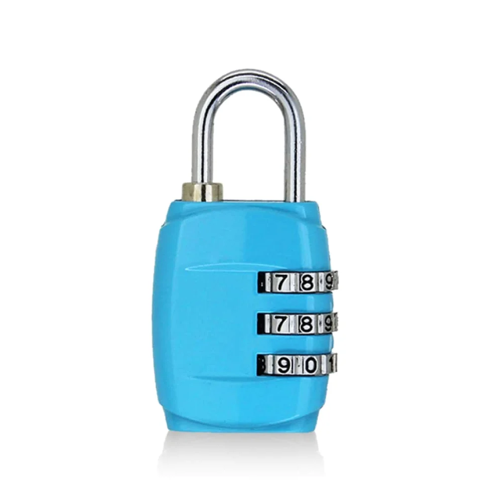 Lucchetti a combinazione， Lucchetti per valigie Lucchetto con password a 3 cifre, lucchetto a combinazione for bagagli da viaggio, piccolo lucchetto for cassetti, lucchetto elettronico(Parent,Silver)