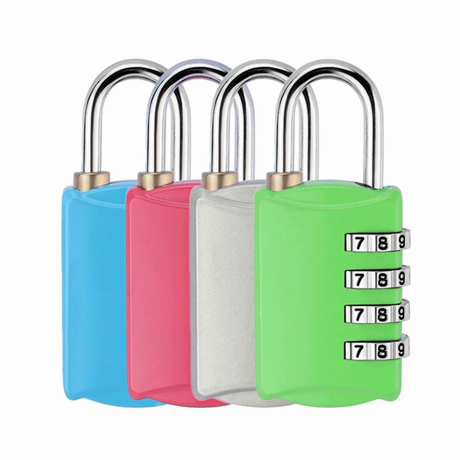 Lucchetti a combinazione， Lucchetti per valigie Lucchetto di sicurezza for valigia, bagaglio, codice in metallo, password, lucchetto(Parent,Red Me19851005)