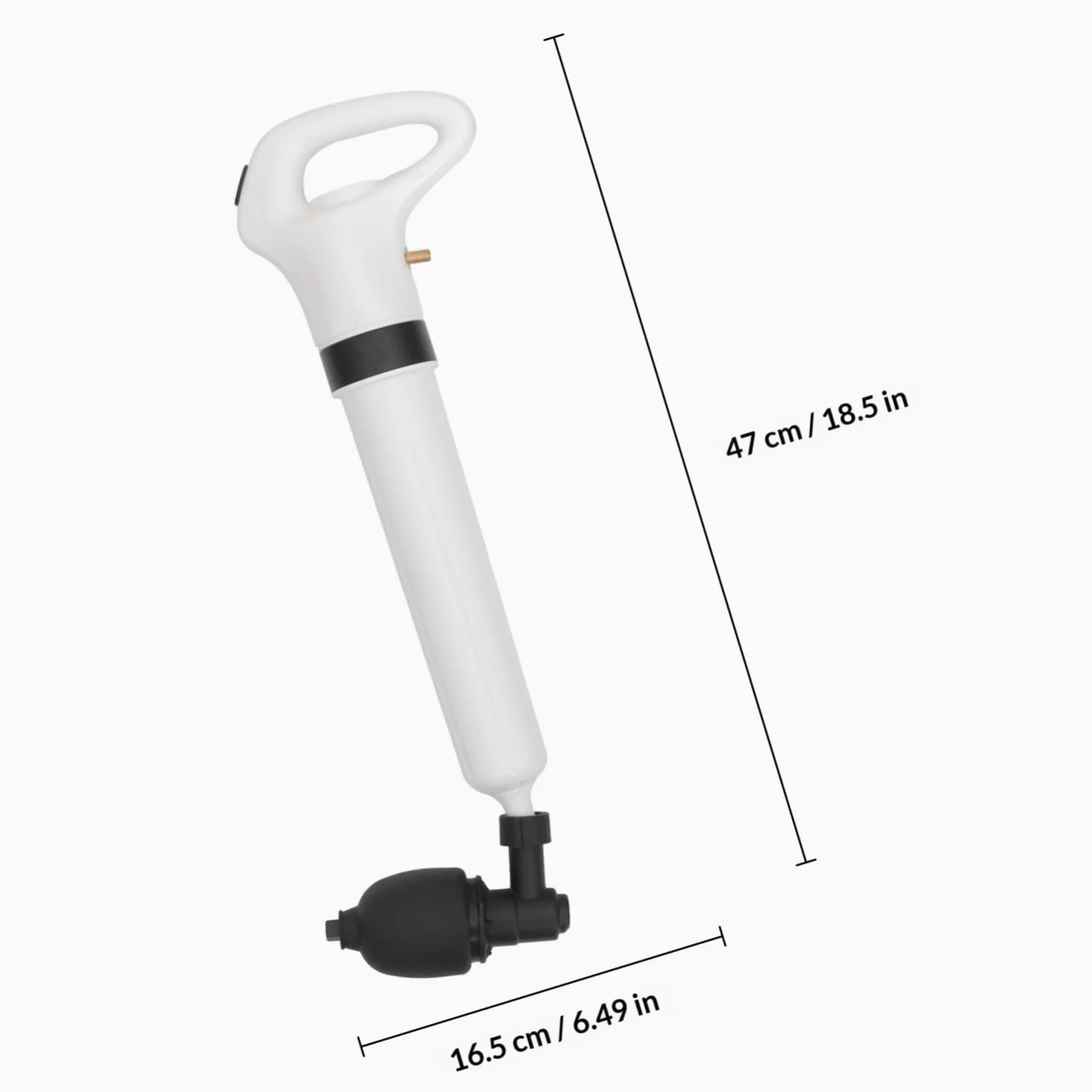 GALPADA Stura Scarichi WC e Lavandino Bianco in ABS, Set Professionale per Rimuovere Ostruzioni e Residui, per Bagno e Casa