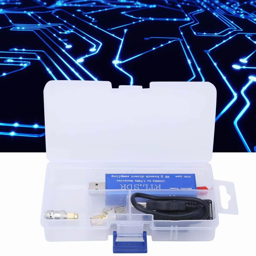 Ricevitore Sintonizzatore USB 100khz-1.7ghz Ricevitore UHF VHF Rtl-SDR Rtl2832u + Kit Chipset R820t2
