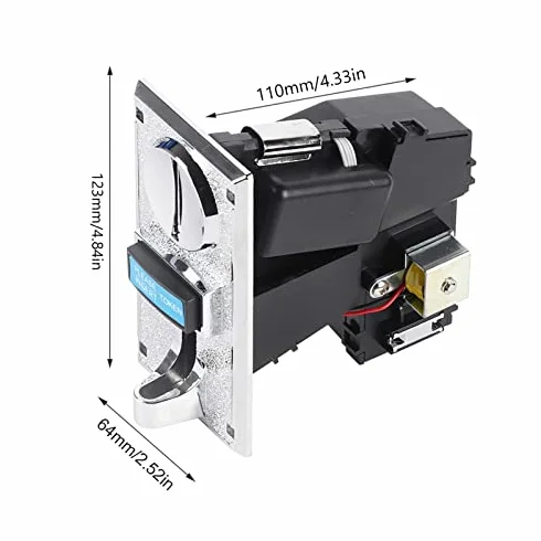 Akozon Accettatore di Monete 6 Tipi per Distributore Automatico