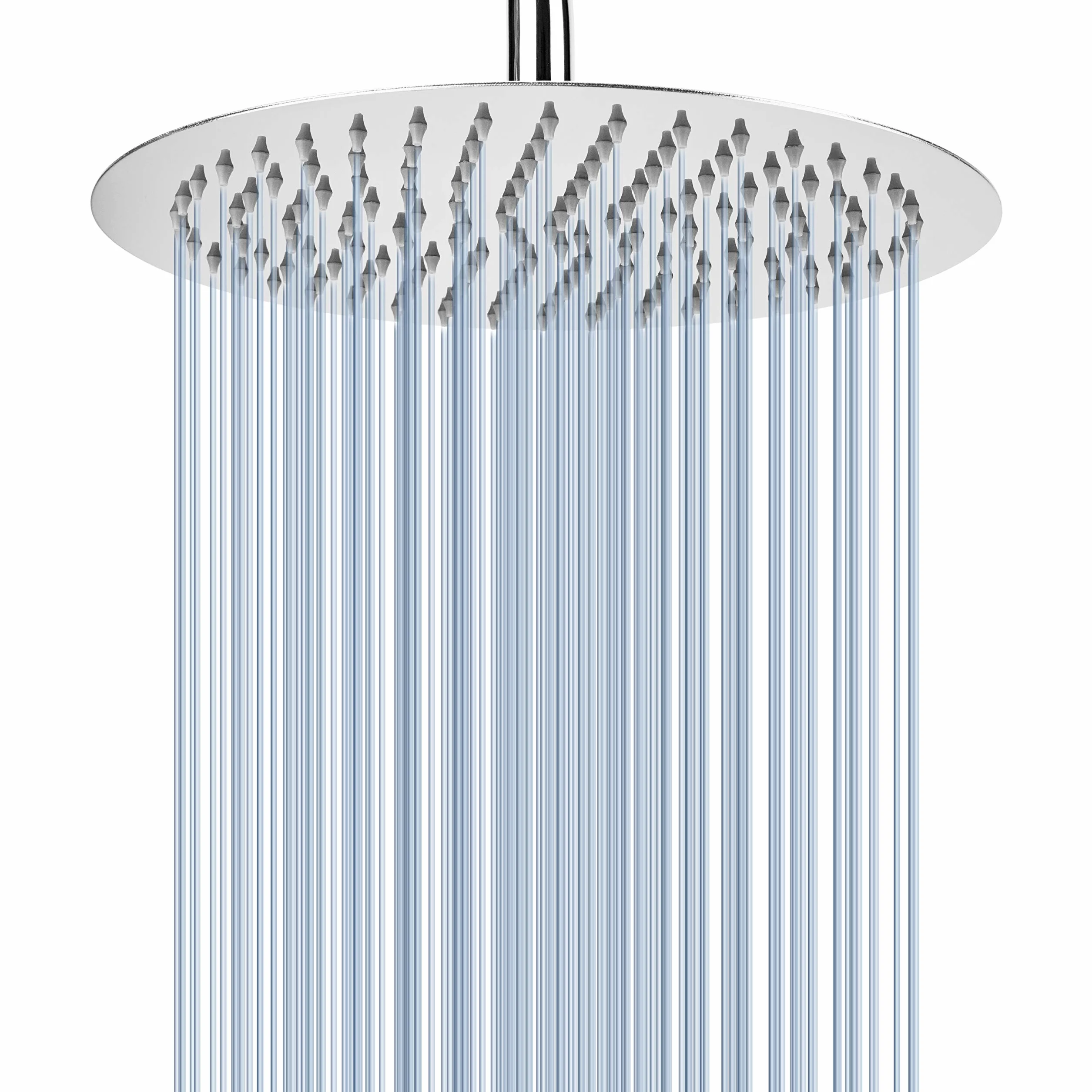 Voolan Soffione Doccia 25cm Inox 304 Alta Pressione Cromo