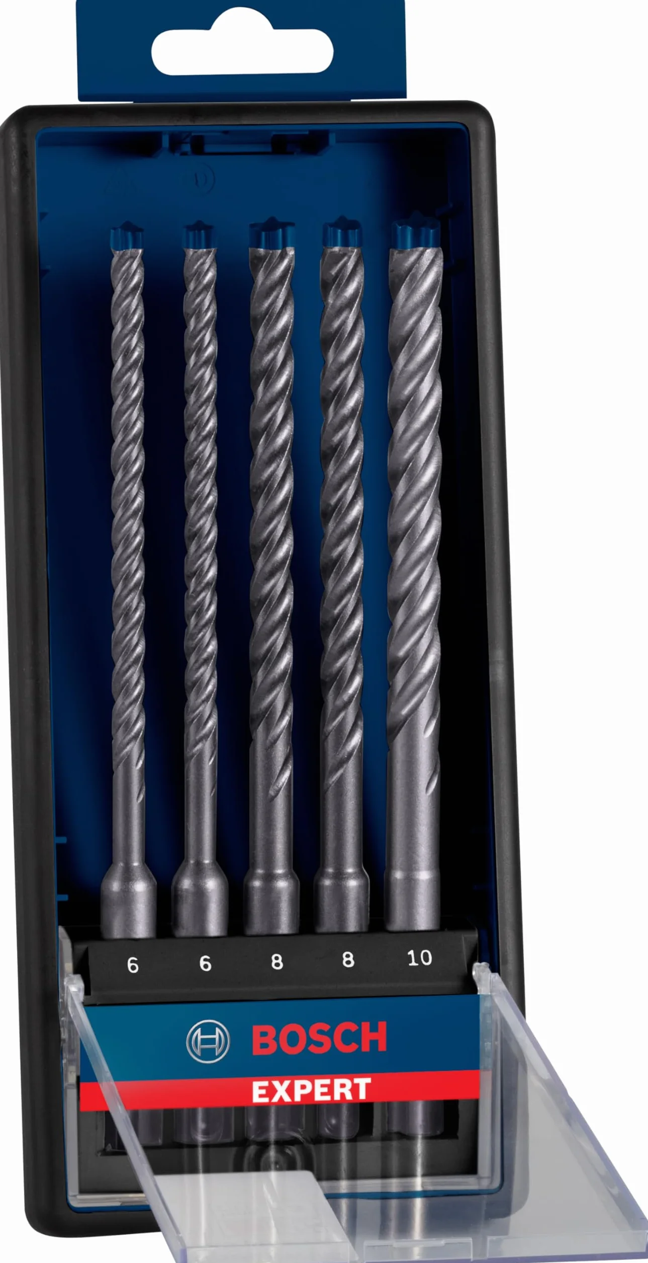 Bosch Expert SDS plus-7X Set 5 Punte per Martelli 6-10 mm